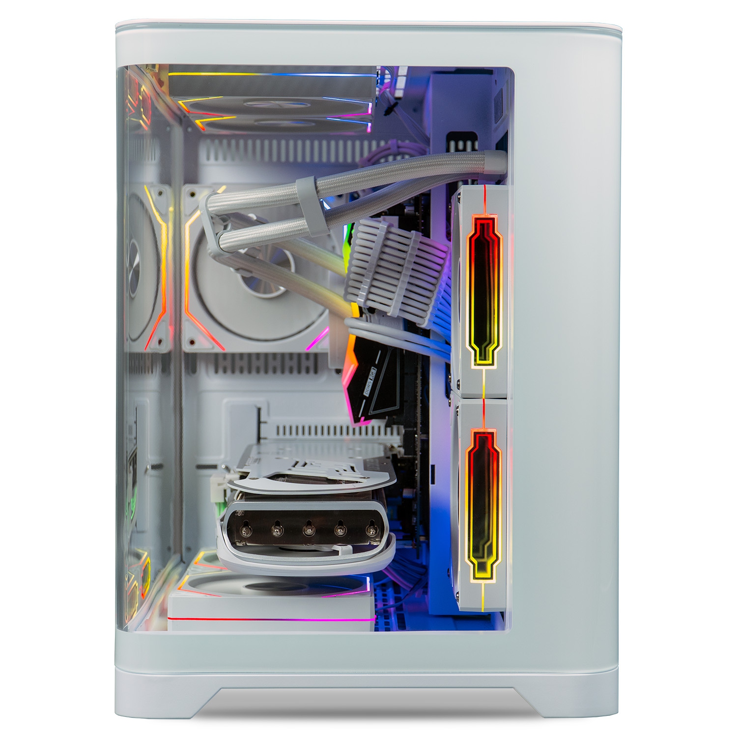 ViprTech Reaper 3.0 Liquid-Cooled PC - AMD Ryzen 7 8700F, RTX 5070 12GB, 32GB DDR5, 2TB SSD, VR-Ready, Streaming, Win 11, Gaming Desktop Computer,