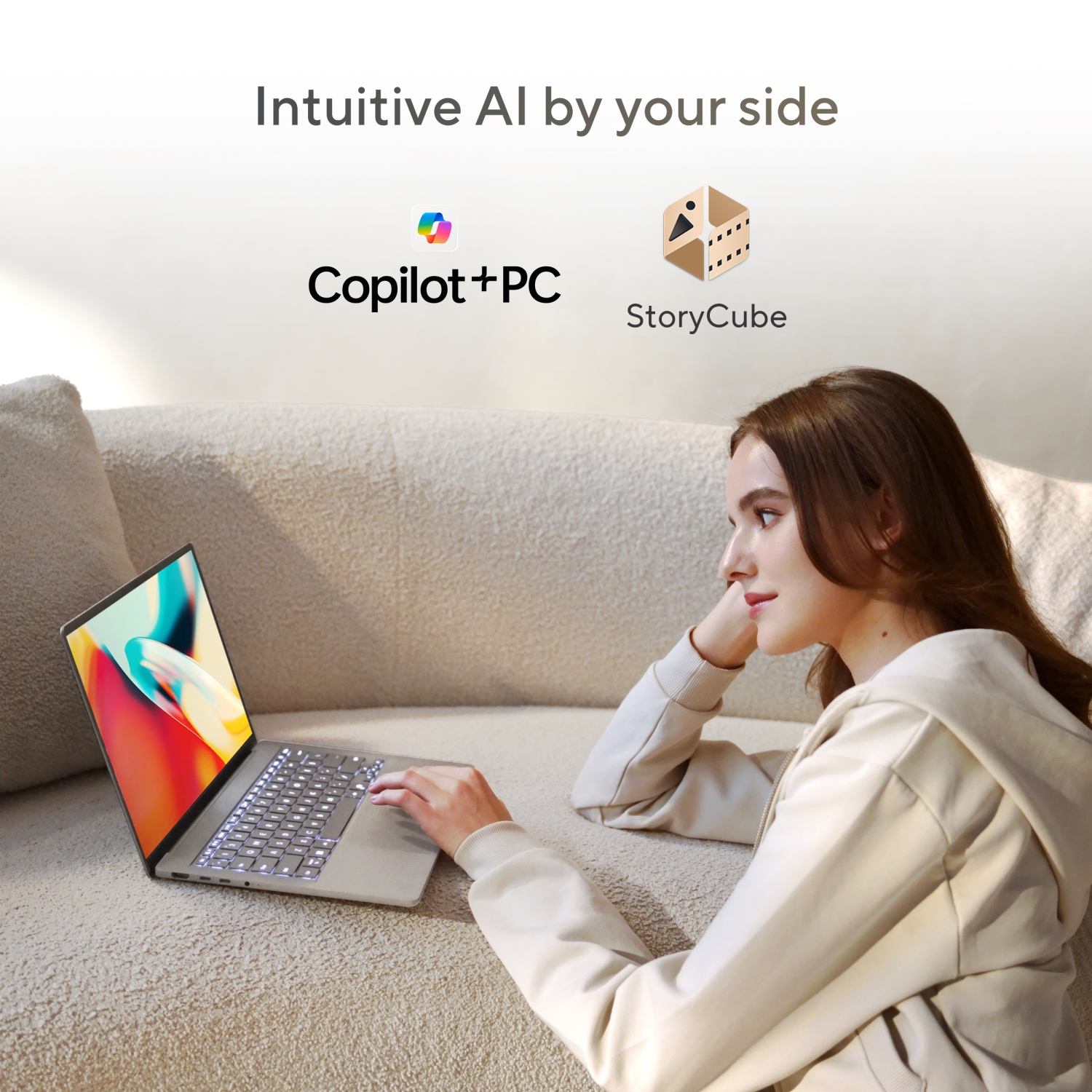 Zenbook A14 Copilot+ PC d'ASUS; Portable mince et léger