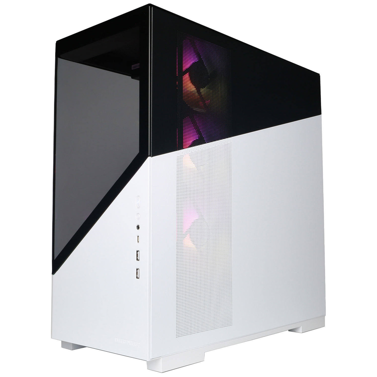 Ordinateur de jeu Gamer Master de CyberPowerPC - Blanc - Anglais