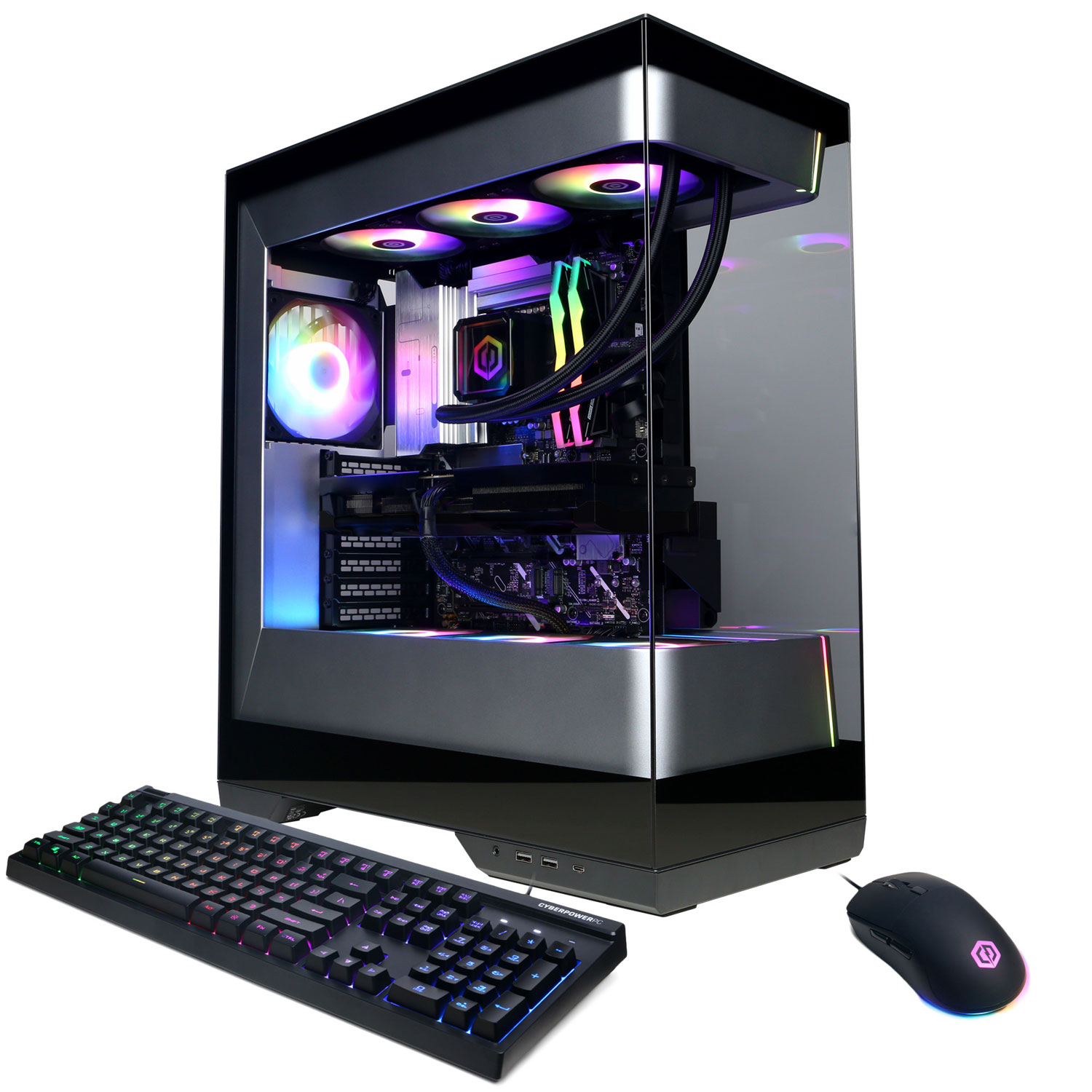 CyberPowerPC Gamer Supreme Gaming PC (Intel Core Ultra 9 285K/64GB RAM/2TB SSD/GeForce RTX 5070 Ti) - Eng