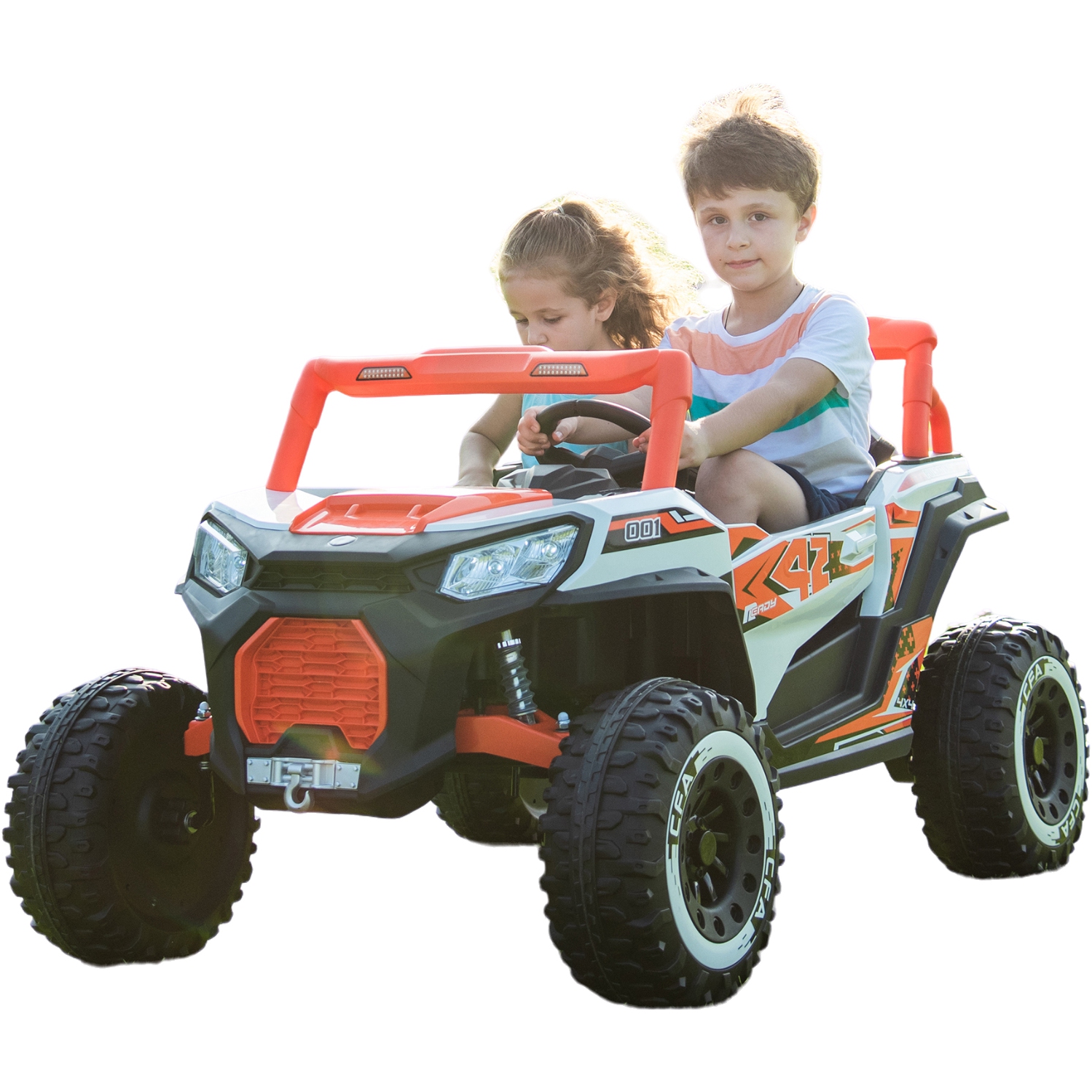 Zoom Buggeez XXL UTV Buggy NEL-913 Two Seater 24V Kid Ride on Car
