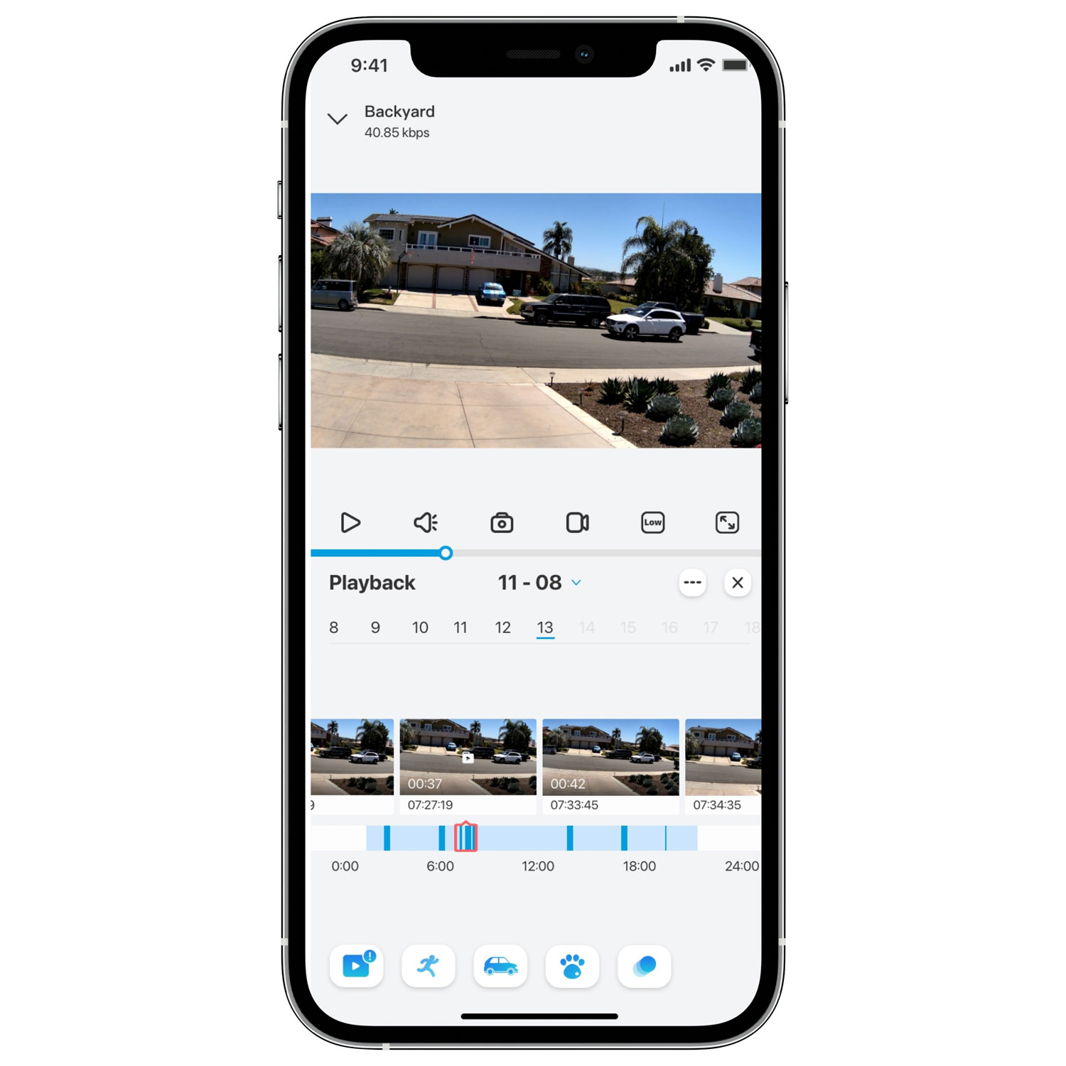 Reolink Argus Series B350 Wire-Free Indoor/Outdoor 4K UHD IP Camera with Solar Panel