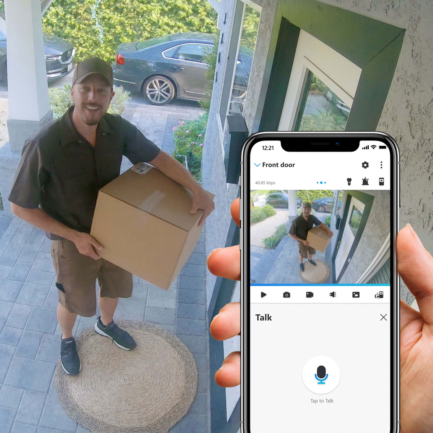 Reolink Argus Series B740X Wire-Free Indoor/Outdoor Dual-Lens 4K UHD IP Camera with Solar Panel