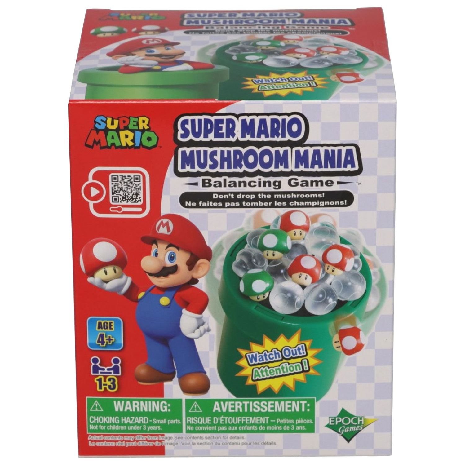 Jeu d'équilibre Super Mario Mushroom Mania d'Epoch