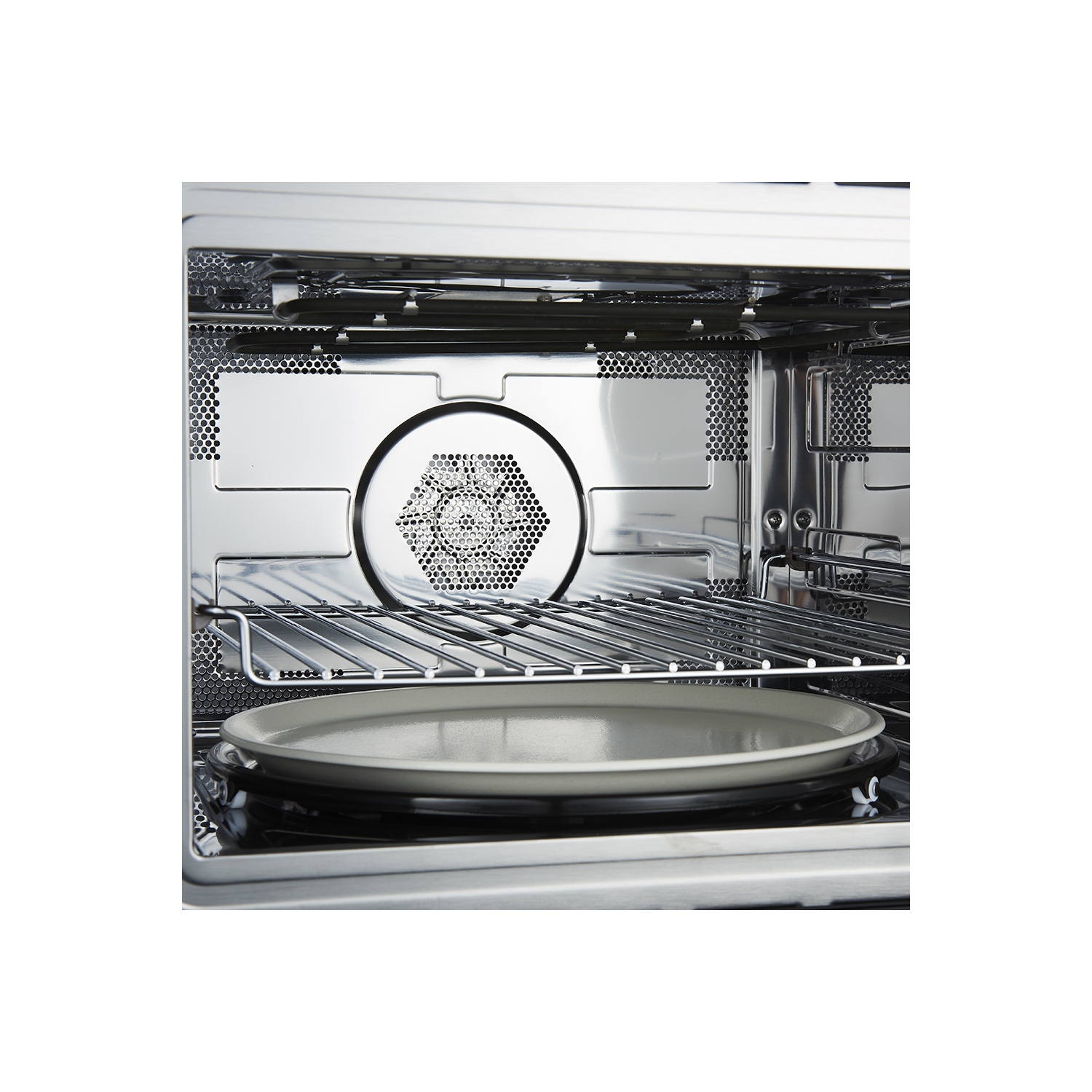 Forno Oliena Espresso Black 30 Inch 1750 Watt Compact Oven & 1000 Watt Microwave, 1.6 cu. ft.