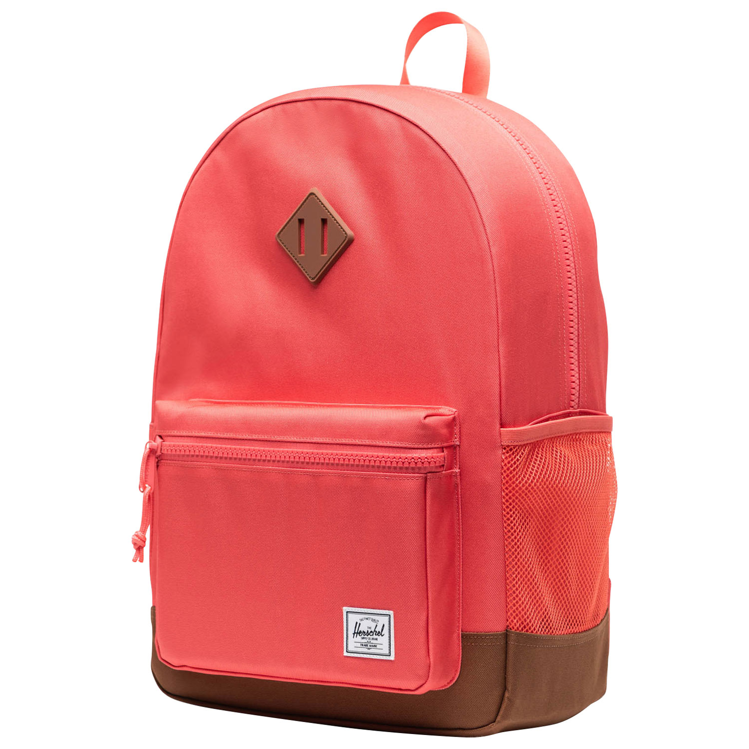 Sac à dos Heritage Youth de Herschel Supply Co. pour portable de 14 po - Orange/Brun alezan