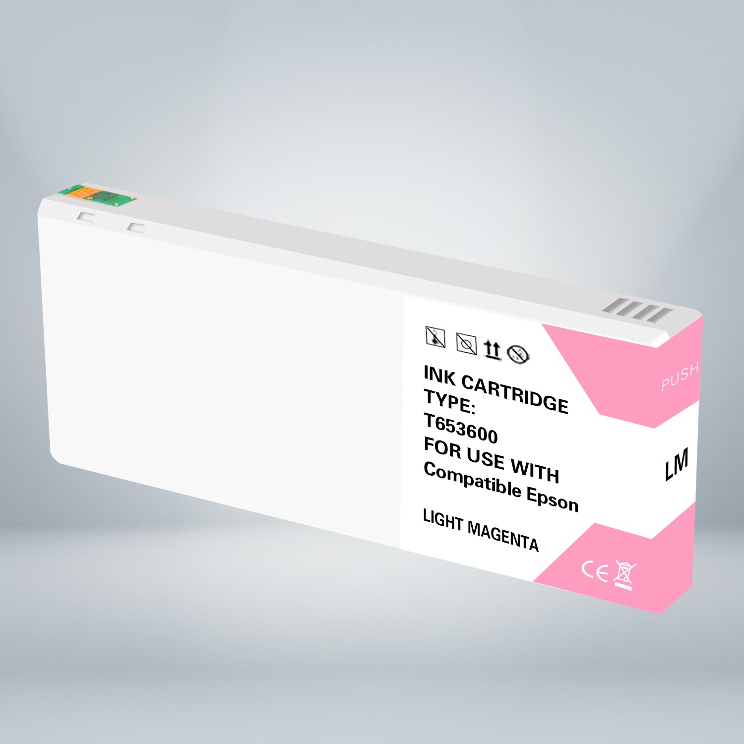 Compatible Epson T653600 Light Magenta Ink Cartridge By Superink