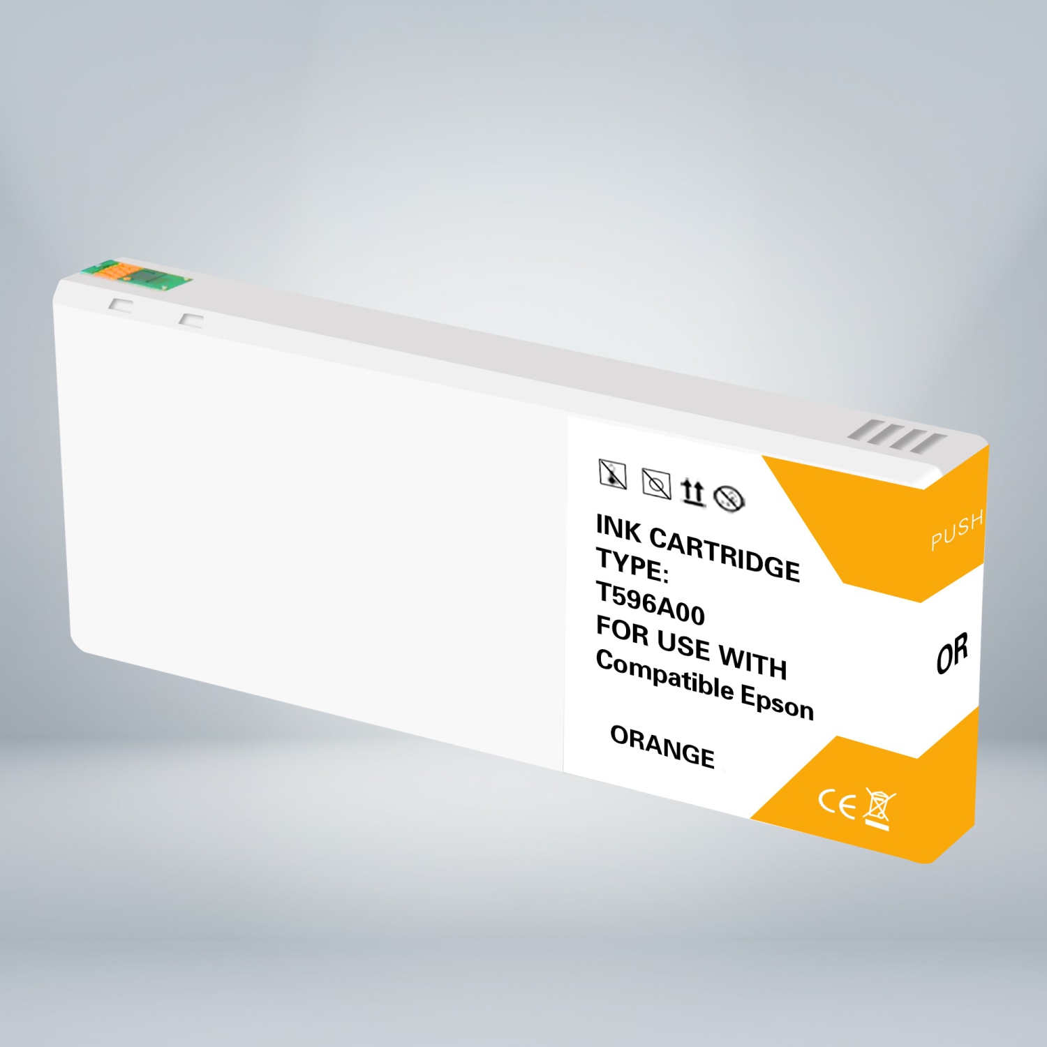 Compatible Epson T596A00 700ML Orange Ink Cartridge By Superink