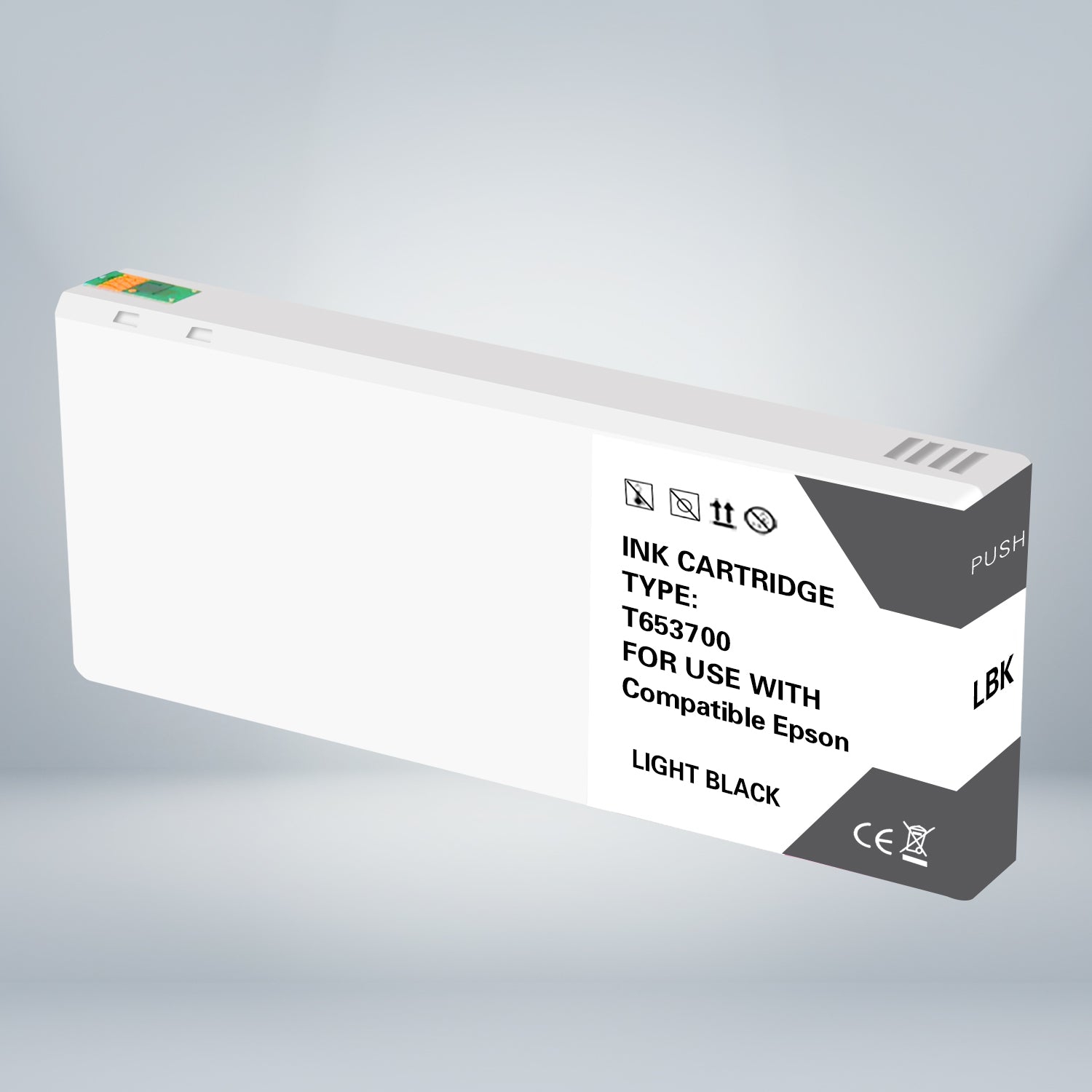 Compatible Epson T653700 Light Black Ink Cartridge By Superink