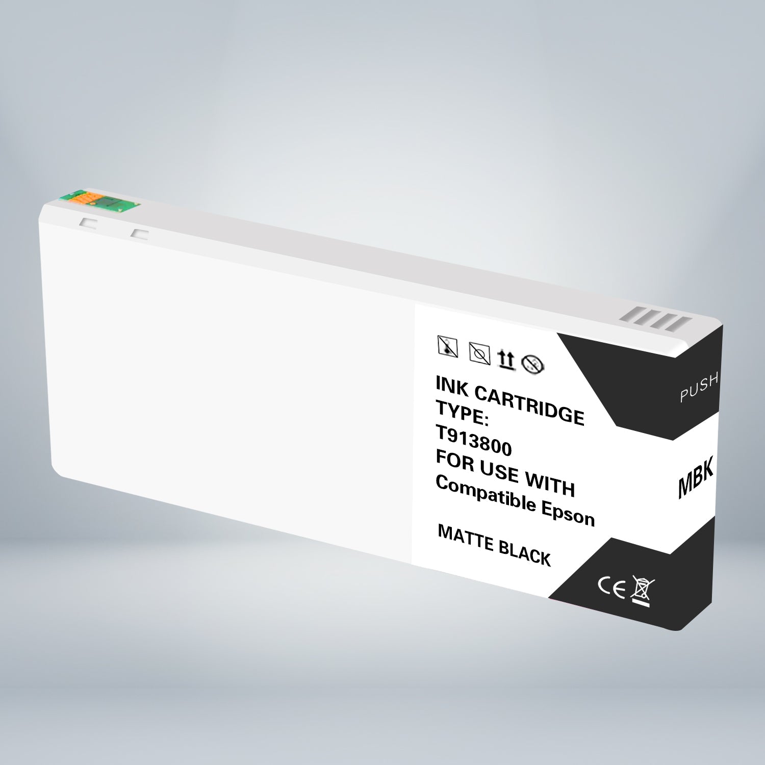 Compatible Epson T913800 Matte Black Ink Cartridge By Superink