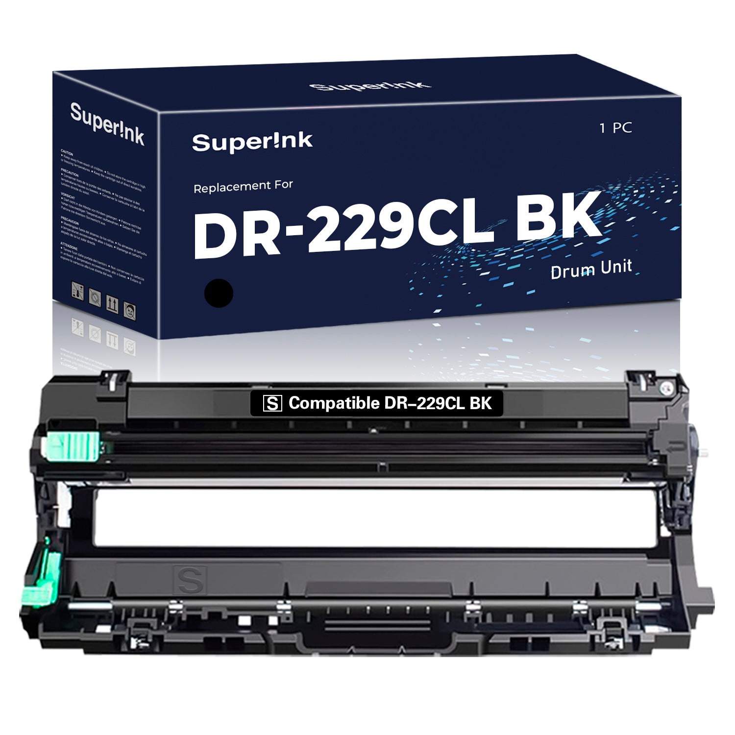 Compatible Brother DR229CL Black Drum Unit by Superink
