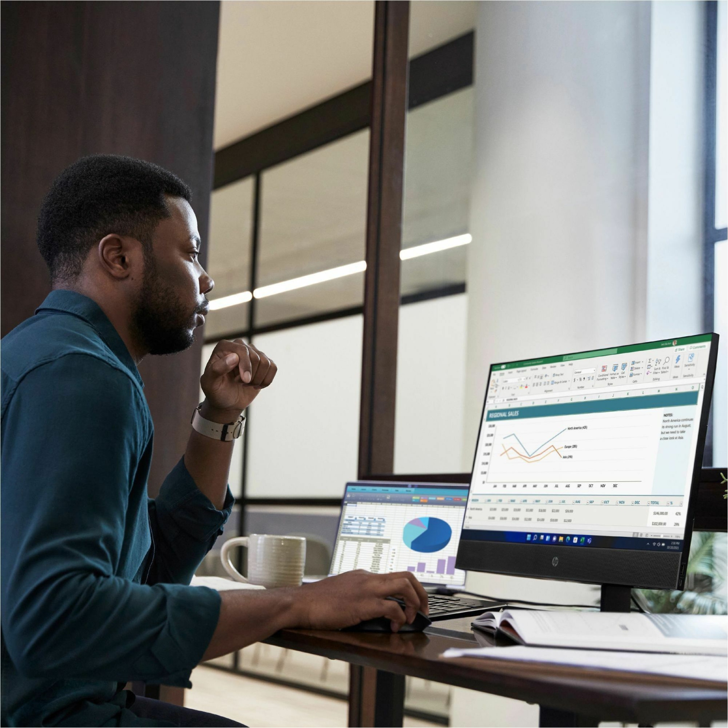 HP ProOne 440 G9 23.8" All-in-One PC - - (A94CPUT#ABC)