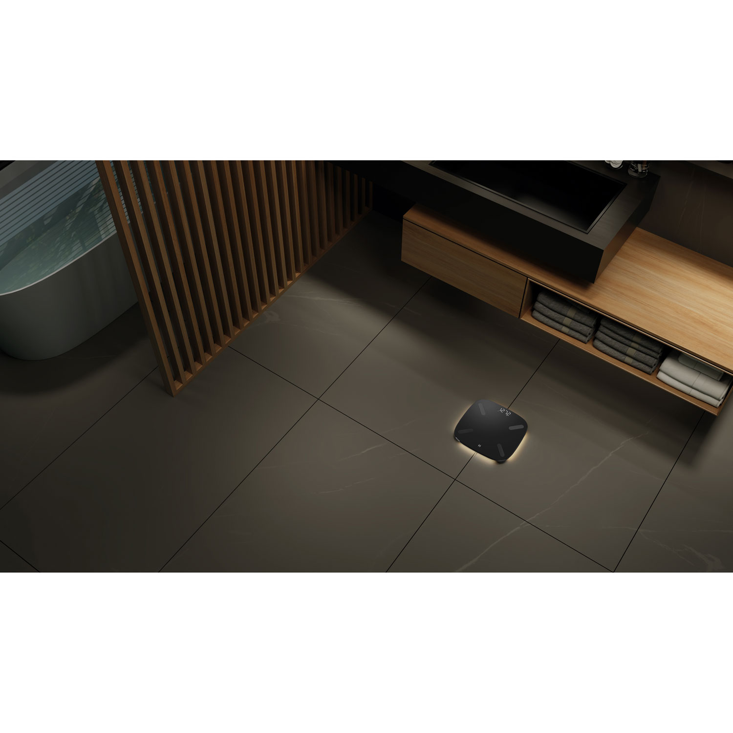 Homedics Glo Bluetooth Smart Scale & Body Analyzer - Black