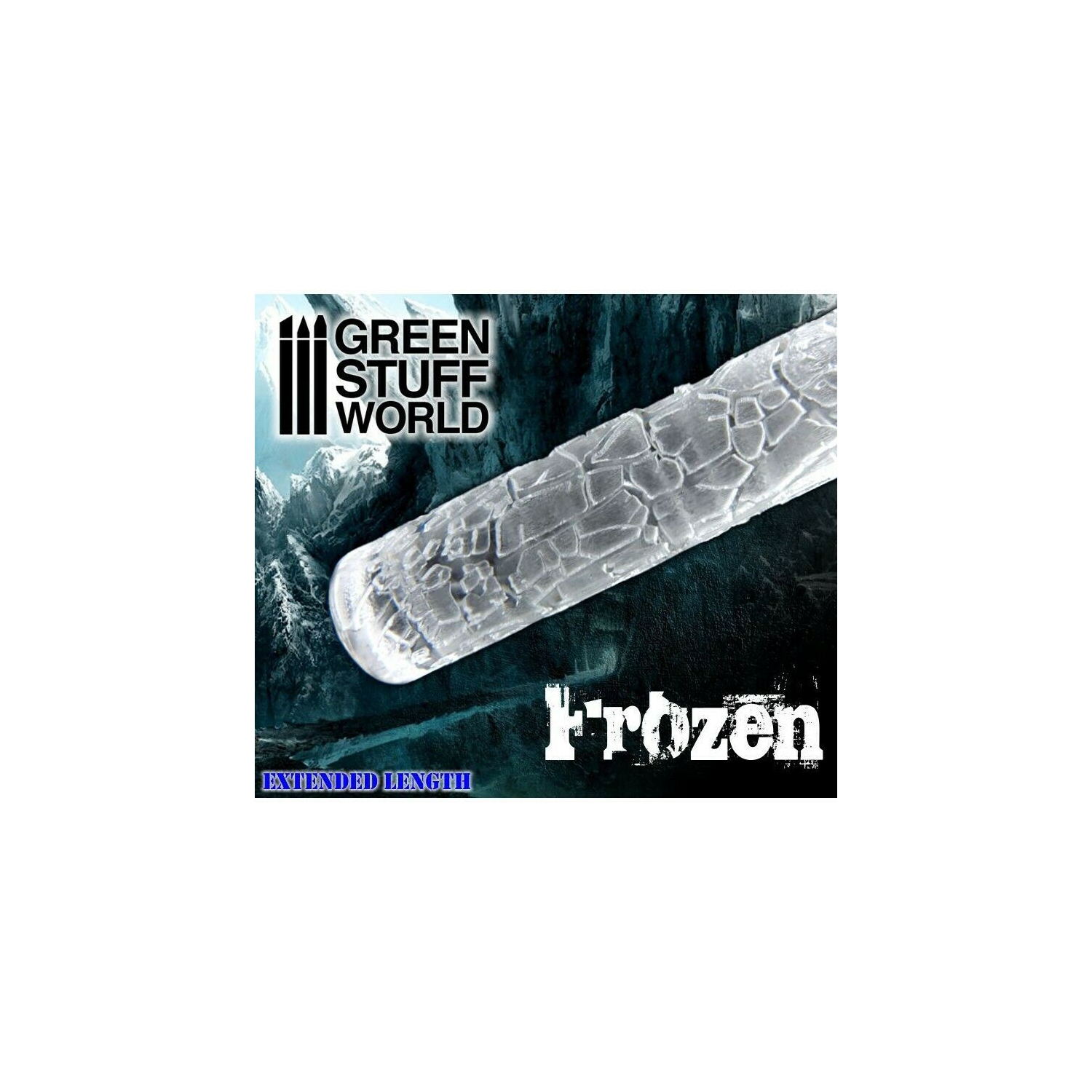 Green Stuff World Rolling Pin Frozen New