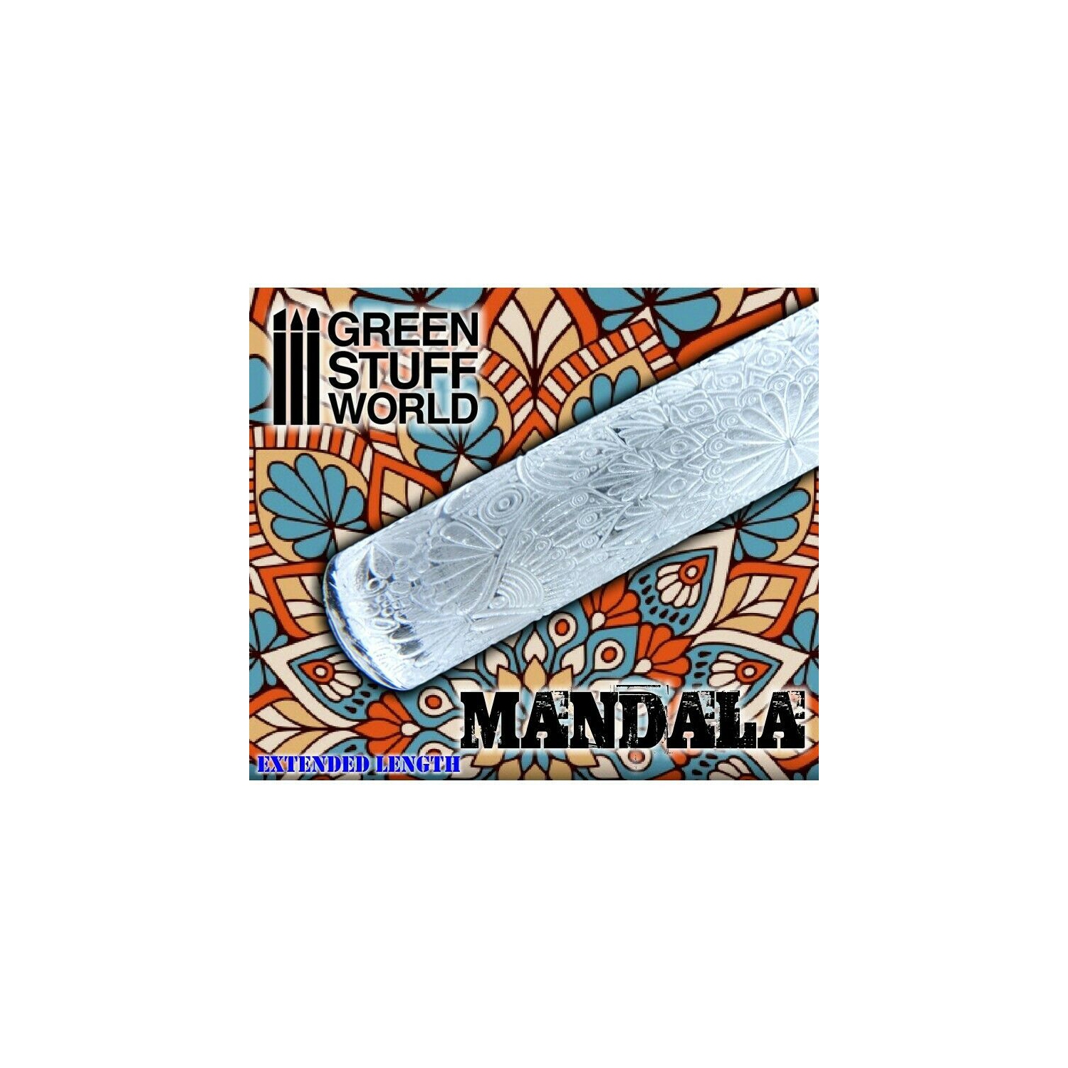 Green Stuff World Rolling Pin MANDALA New