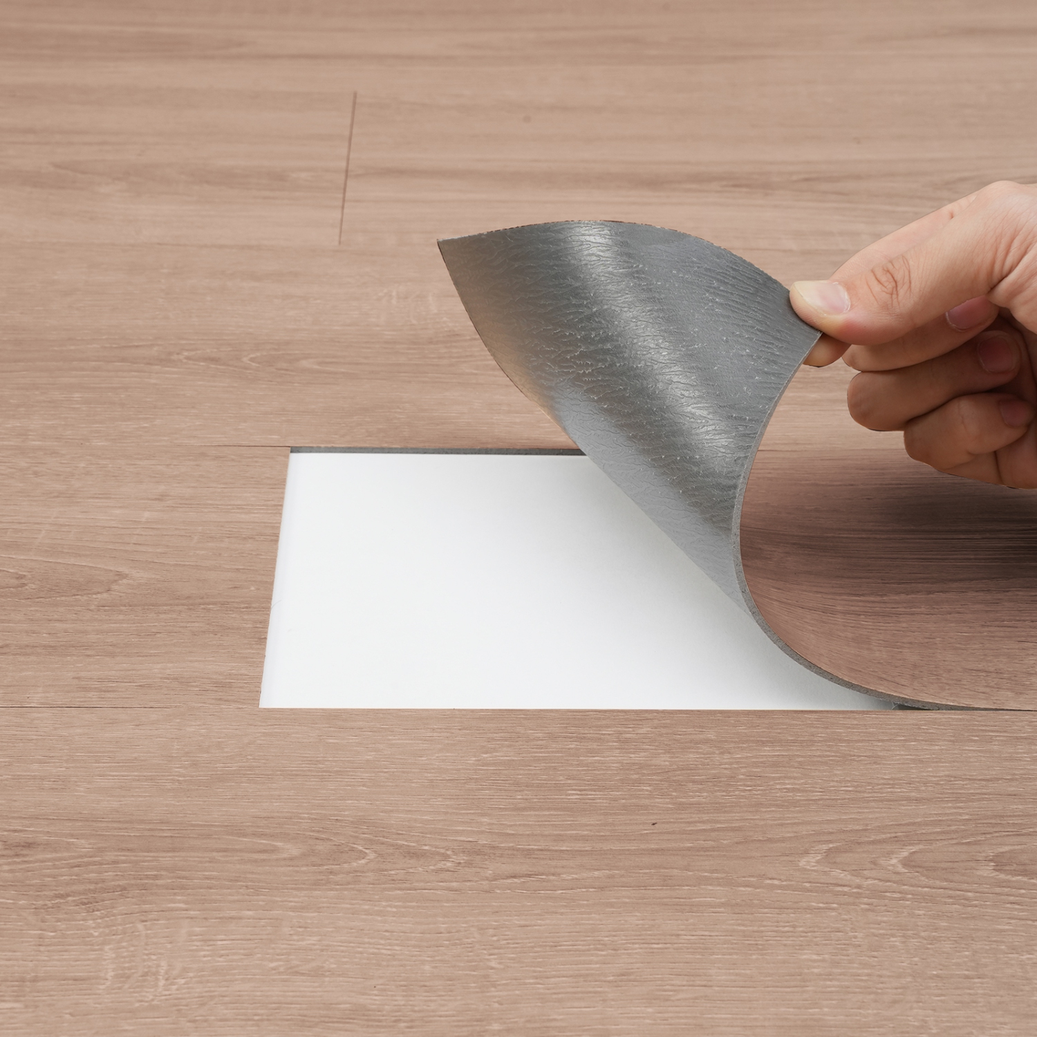 VEVOR 36 Tiles 2.5mm Thick Self Adhesive Vinyl Floor Tiles, 36 x 6 inch Peel & Stick, Natural Wood Grain DIY Flooring