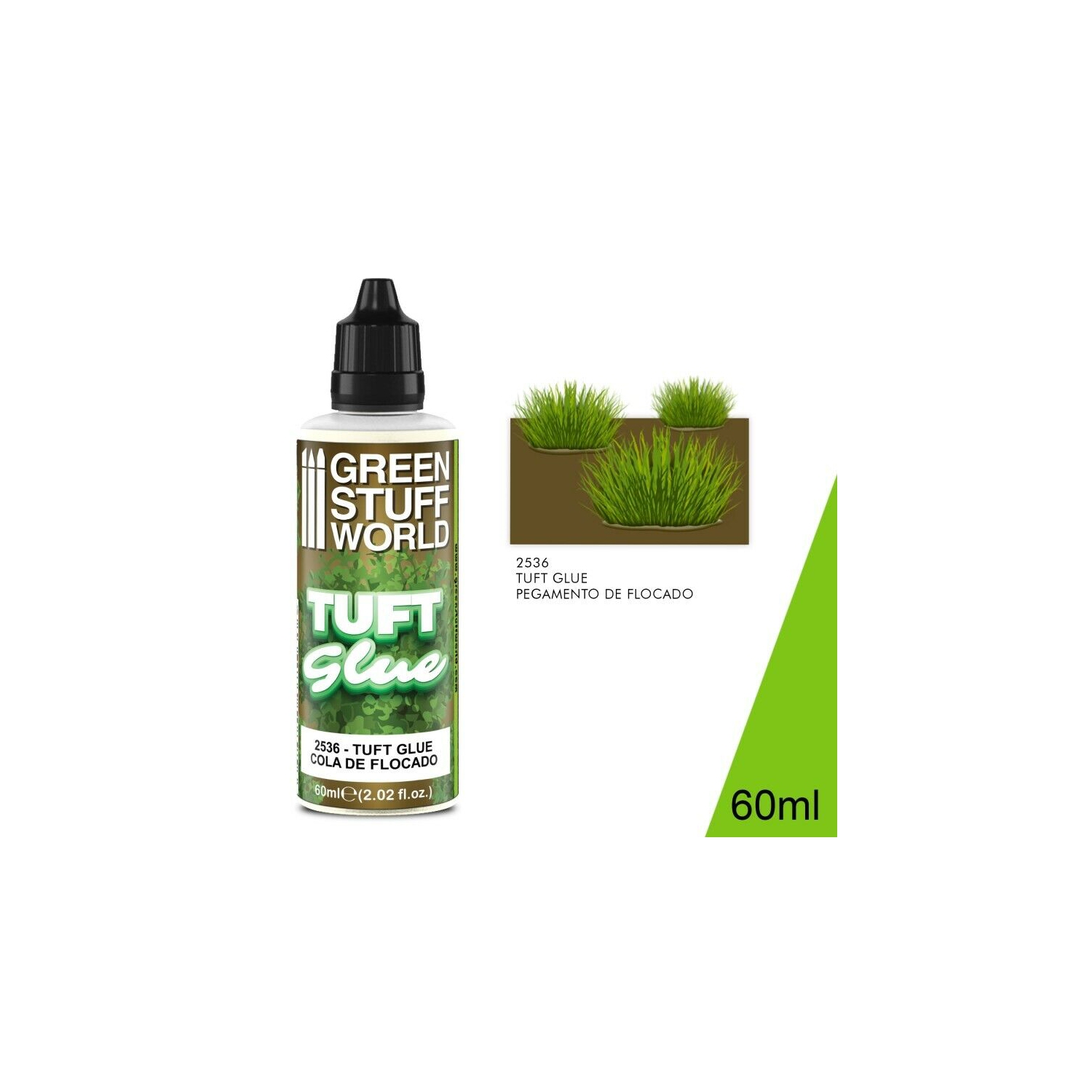 Green Stuff World Auxiliary Tuft Glue 60ml