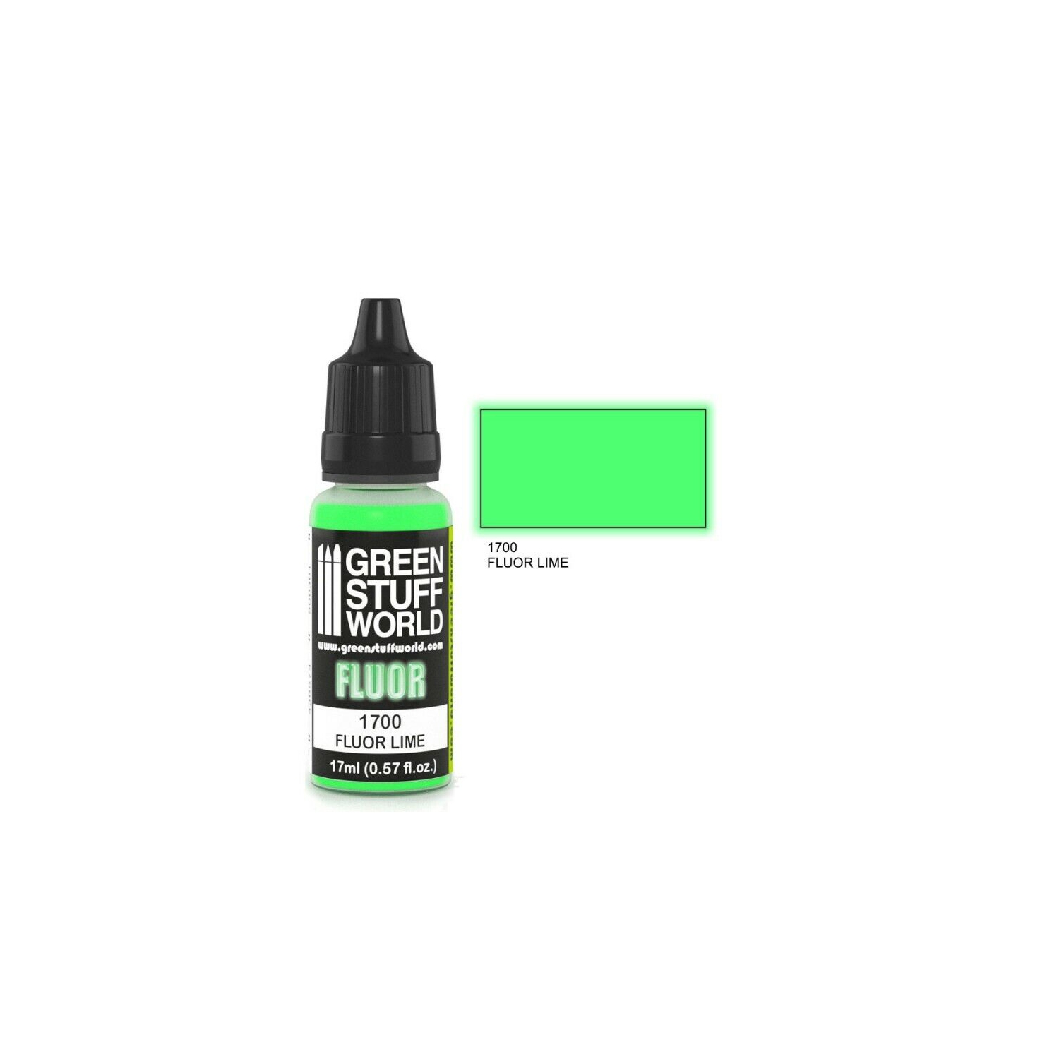 Green Stuff World Fluor Fluor Paint LIME