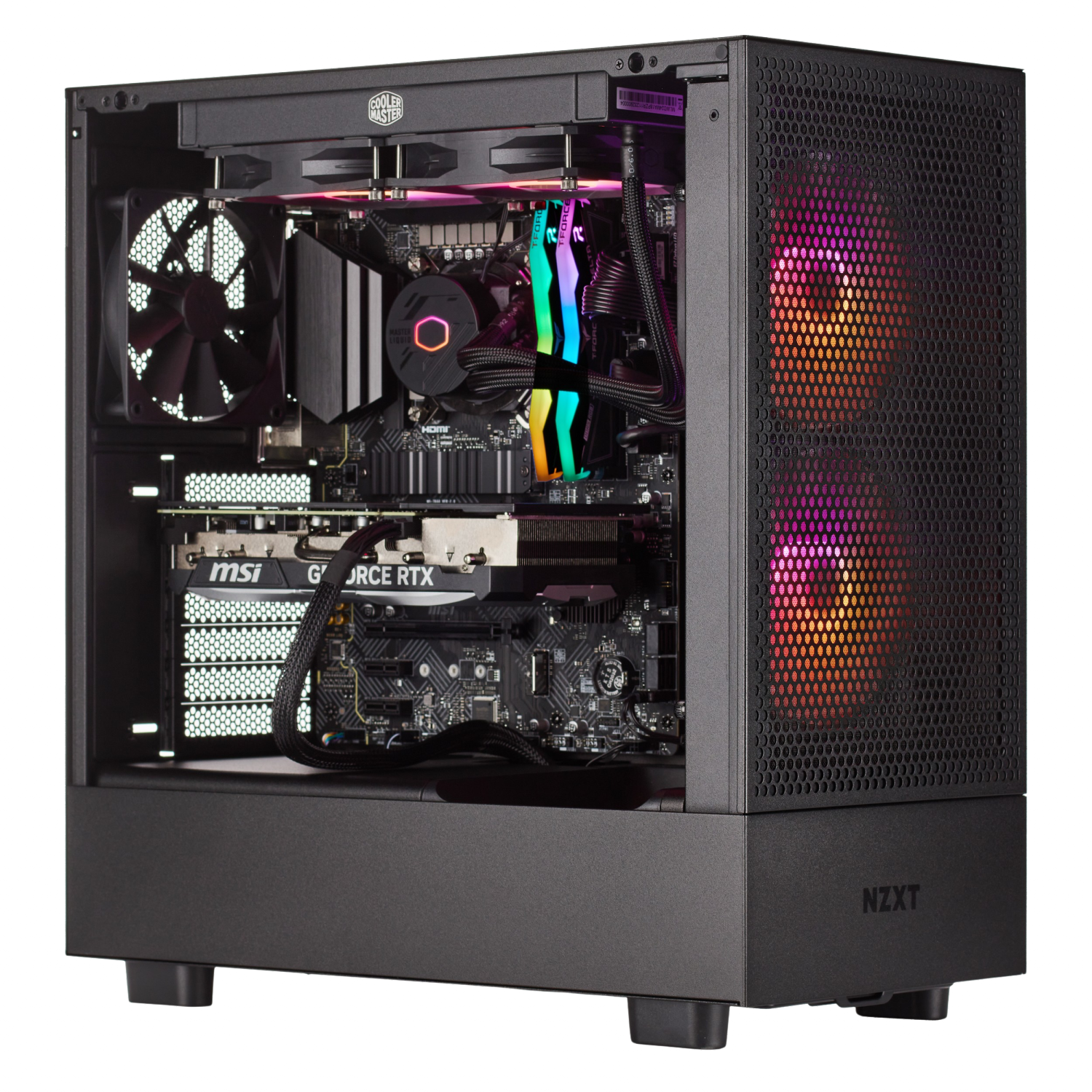 【y347003cPC】Ryzen7 9700x RTX5070 TECHWHIZ Gaming Computer (RTX 5070 Ti - AMD Ryzen 7 9700X