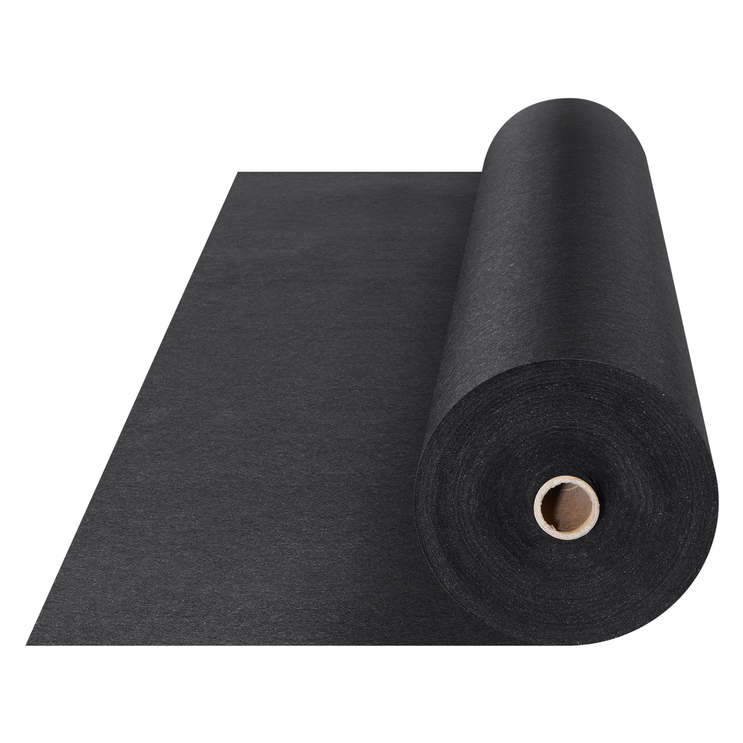 Tissu géotextile non tissé sous le gravier VEVOR, tissu d'aménagement paysager 4x100 pi 8 oz pour allée de garage, barrière anti-herbe robuste, tissu