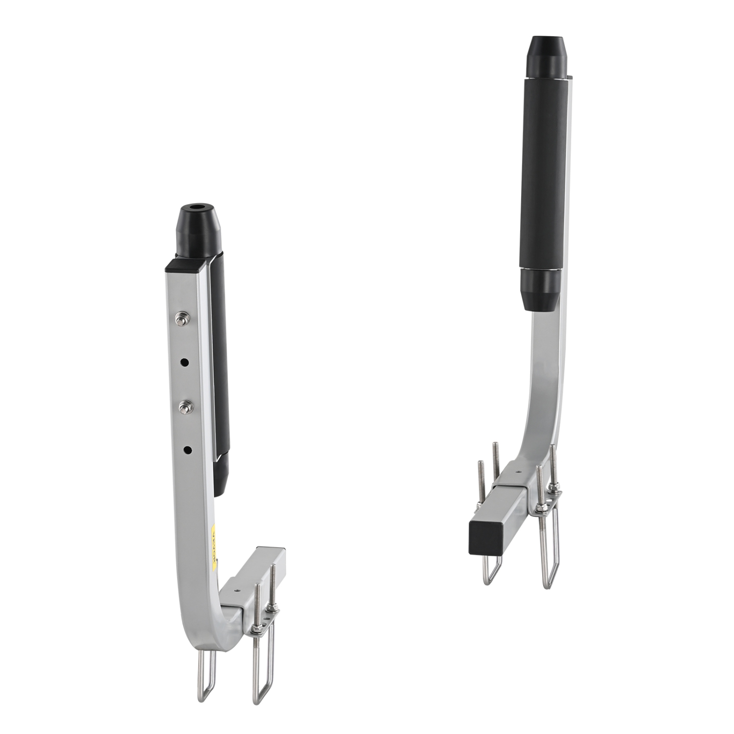 Guide pour remorque nautique VEVOR, mâts réglables flexibles de 20,5&nbsp;po, paire de guides antirouille en acier, support à rouleaux durable pour