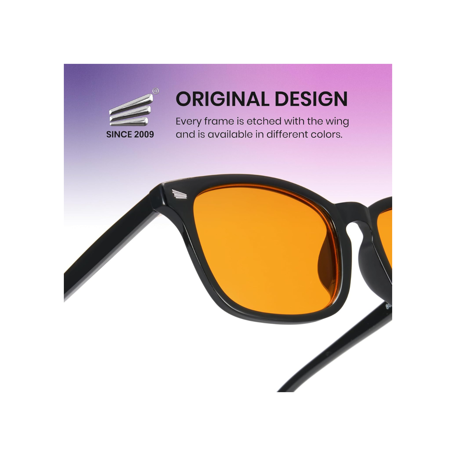 Cyxus Blue Light Glasses for Women, Blue-light Blocking Eyeglasses Men Computer Eyewear Anti Eye Fatigue Square Frame