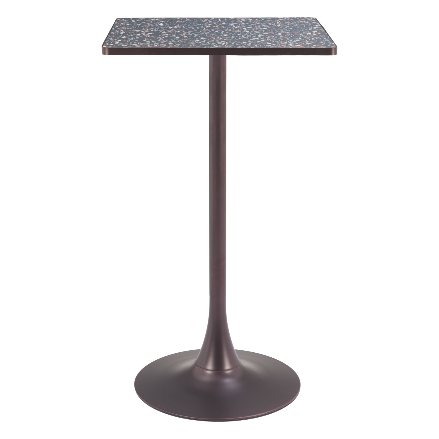 Spot Bar Table Black & Bronze