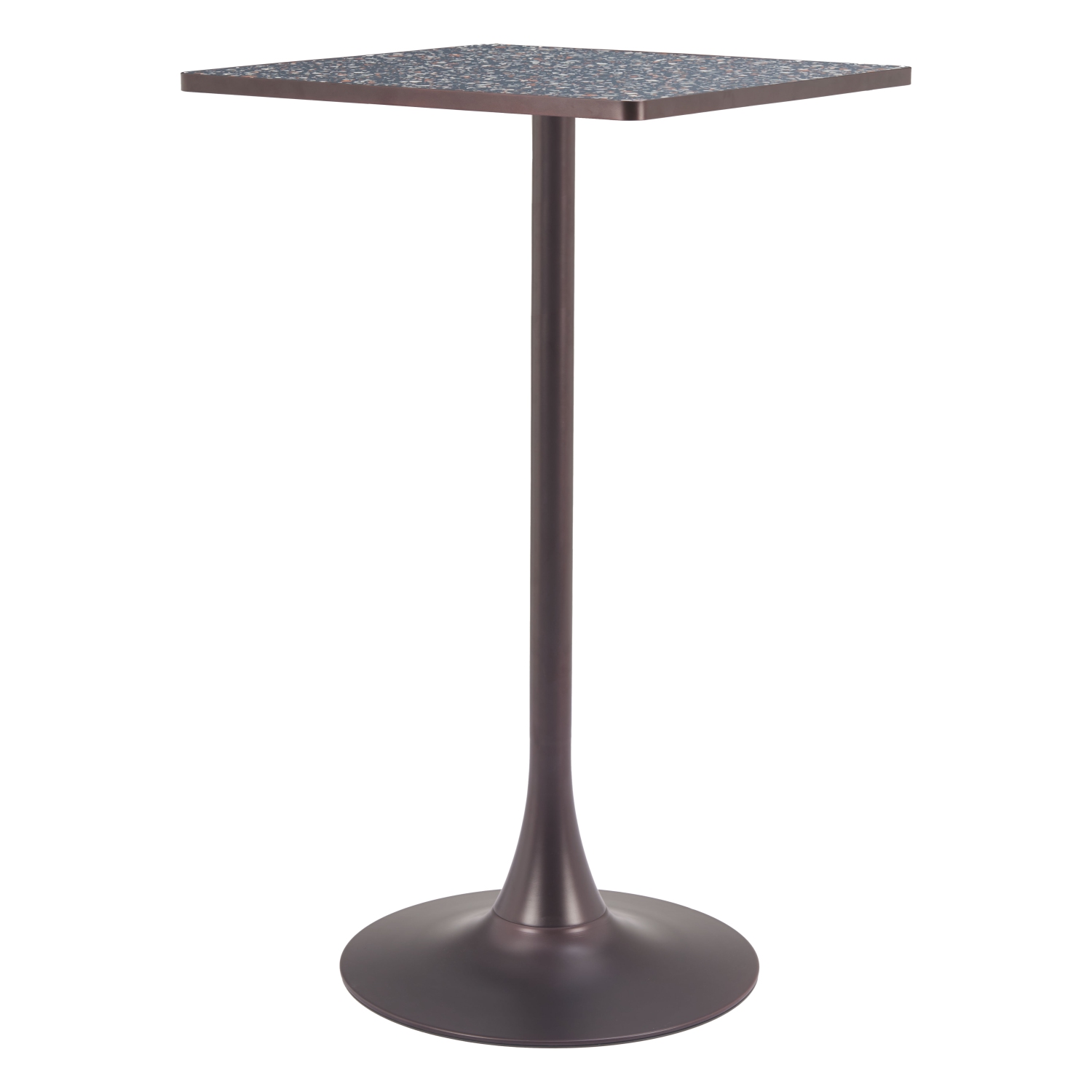 Spot Bar Table Black & Bronze