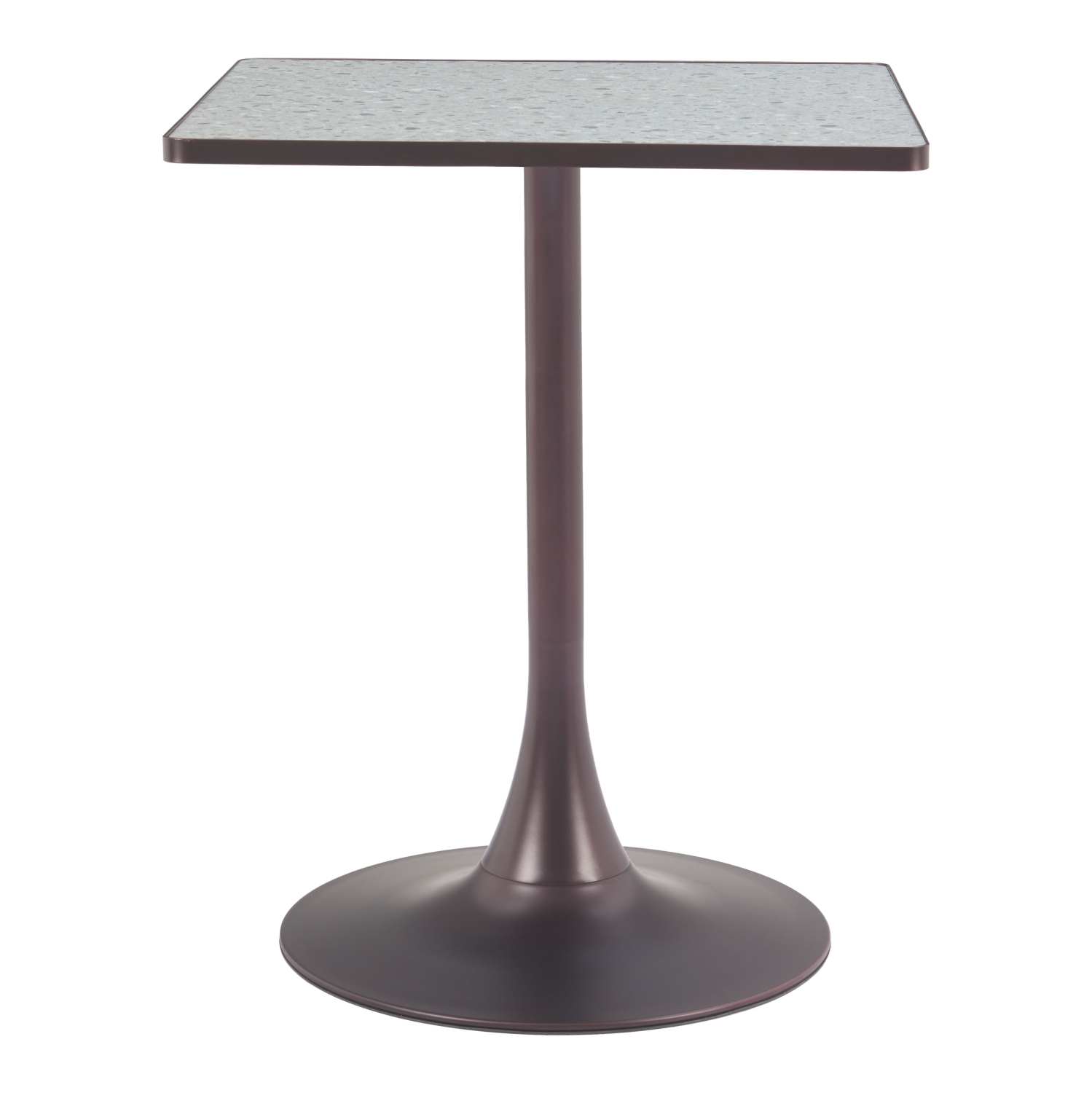 Spot Bistro Table Gray & Bronze