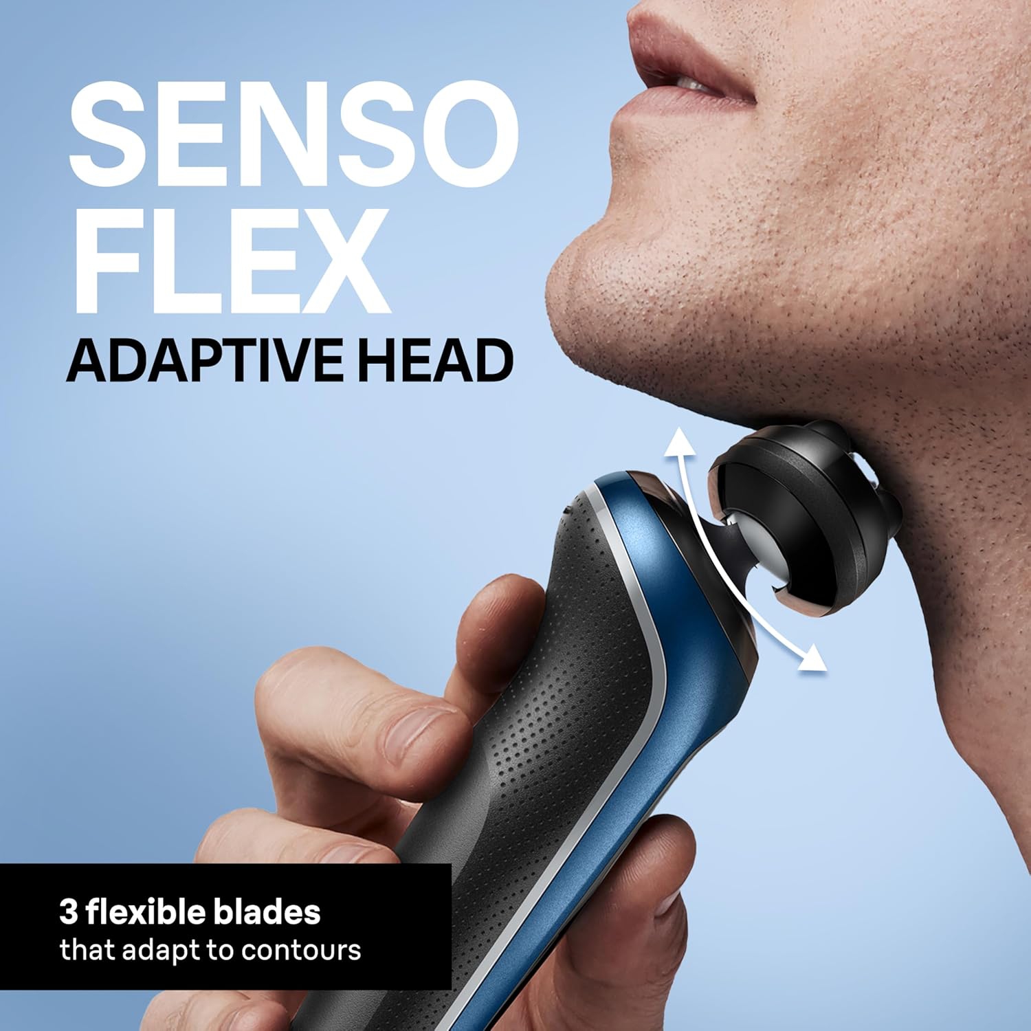 Rasoir électrique Braun pour hommes, série 6 6120s, rasage humide et sec, , rasoir à grille, conçu en Allemagne, avec tondeuse de précision et