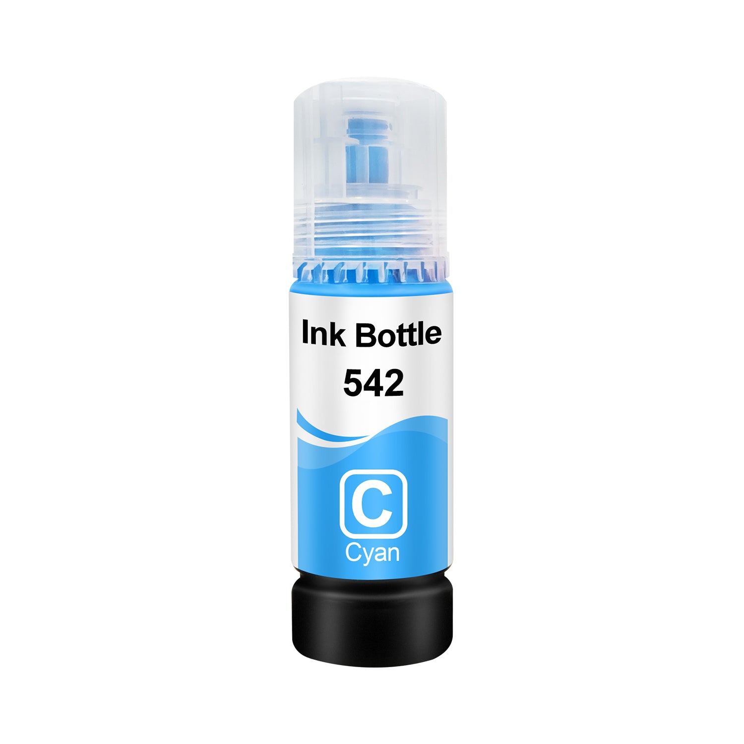 Compatible avec la bouteille d'encre cyan T542 T542220-S d'Epson de Superink