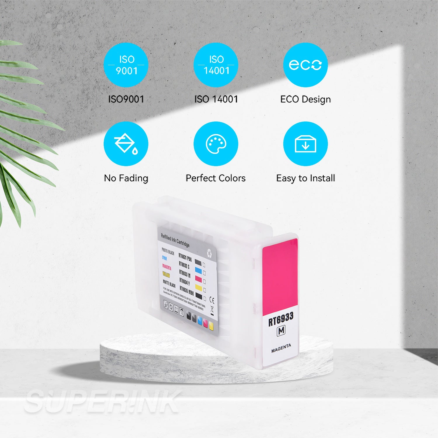 Compatible Epson T693300 700 ml Magenta Ink Cartridge By Superink