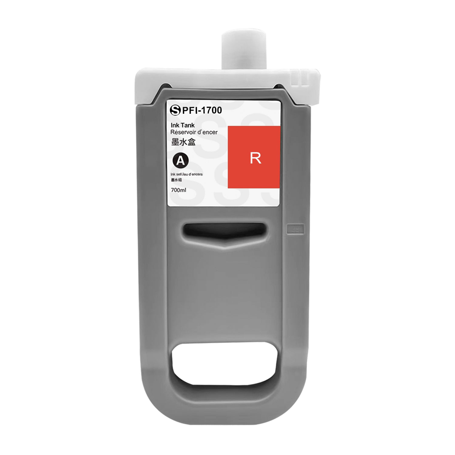 Compatible Canon PFI-1700 Red Ink Cartridge By Superink