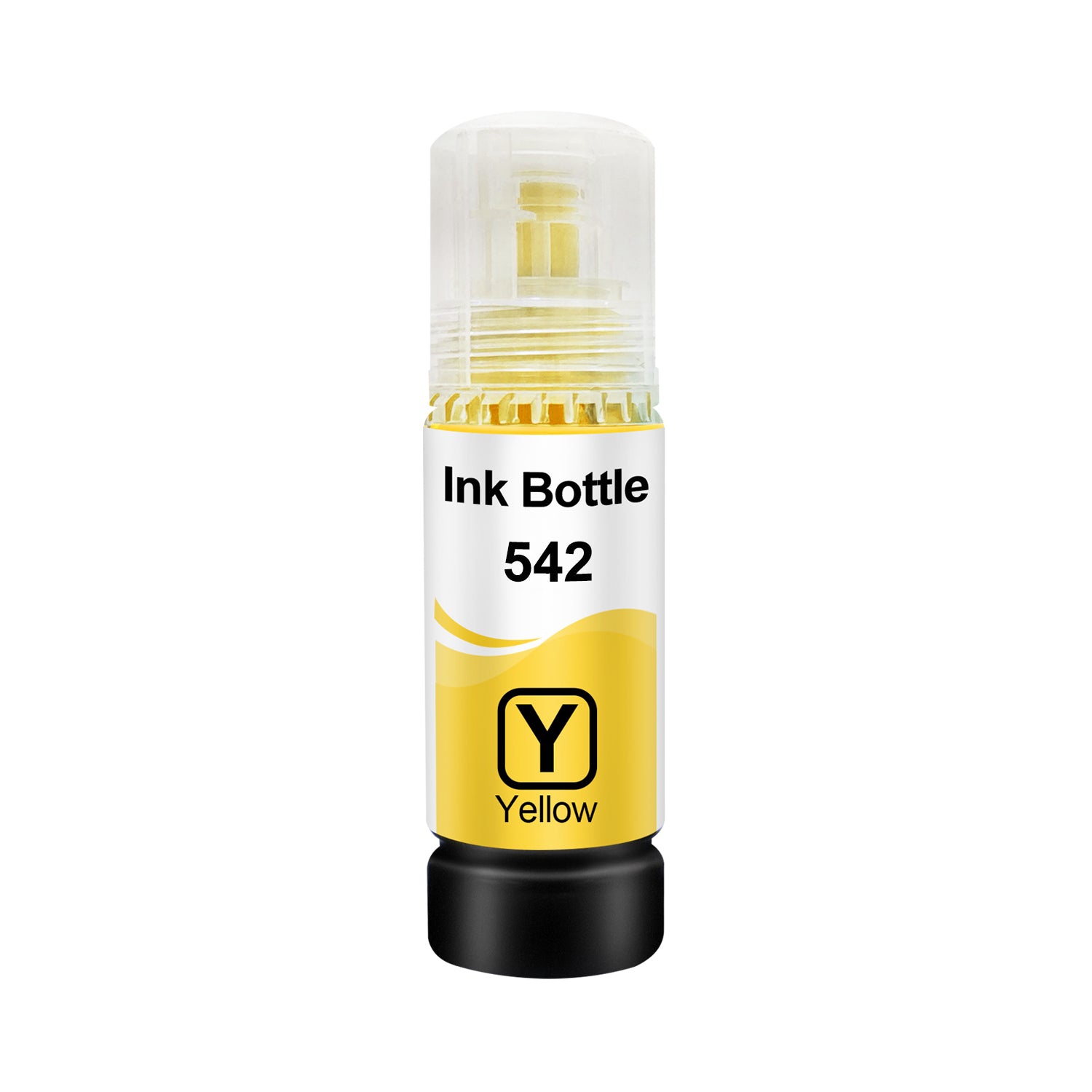 Compatible avec la bouteille d'encre jaune T542 T542420-S d'Epson de Superink
