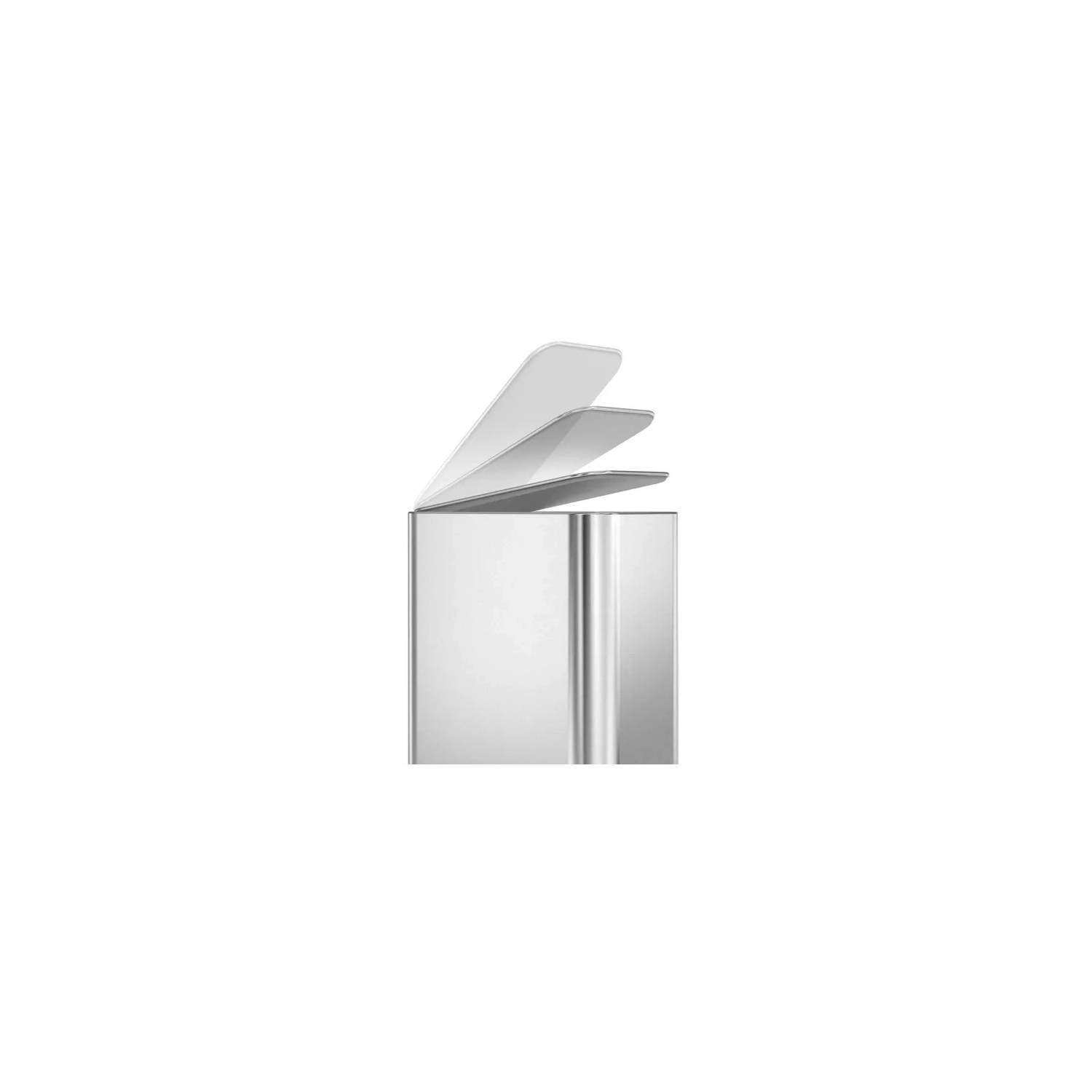 Simplehuman 5L slim step can, brushed stainless steel
