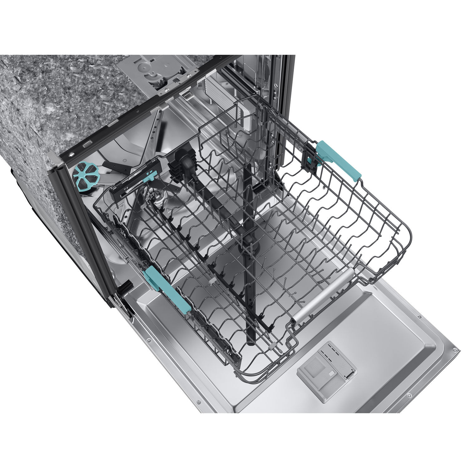 Samsung 24" 38dB Built-In Dishwasher w/ AI Wash, Auto Open Door & Third Rack - Stainless