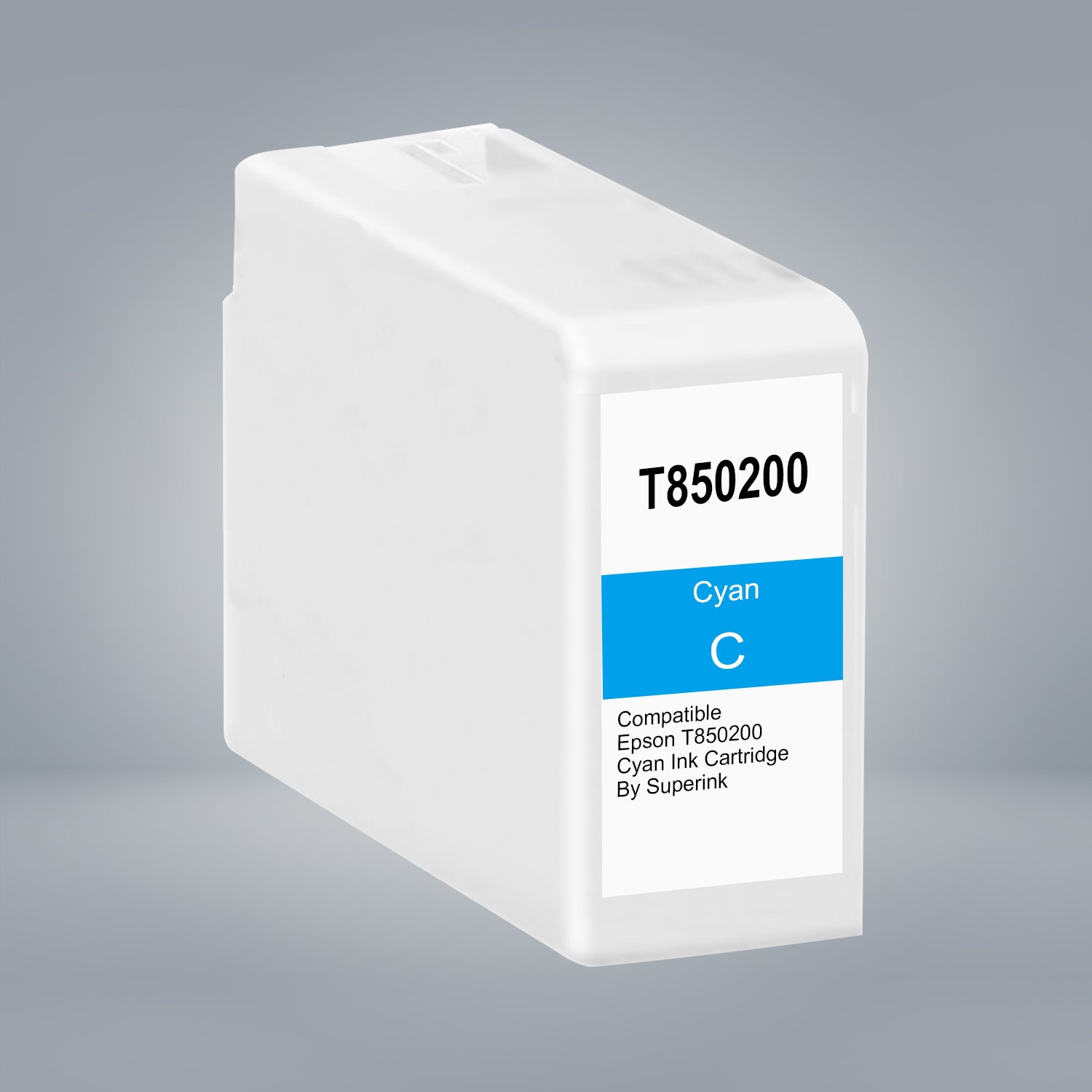 Compatible Epson T850200 Cyan Ink Cartridge By Superink