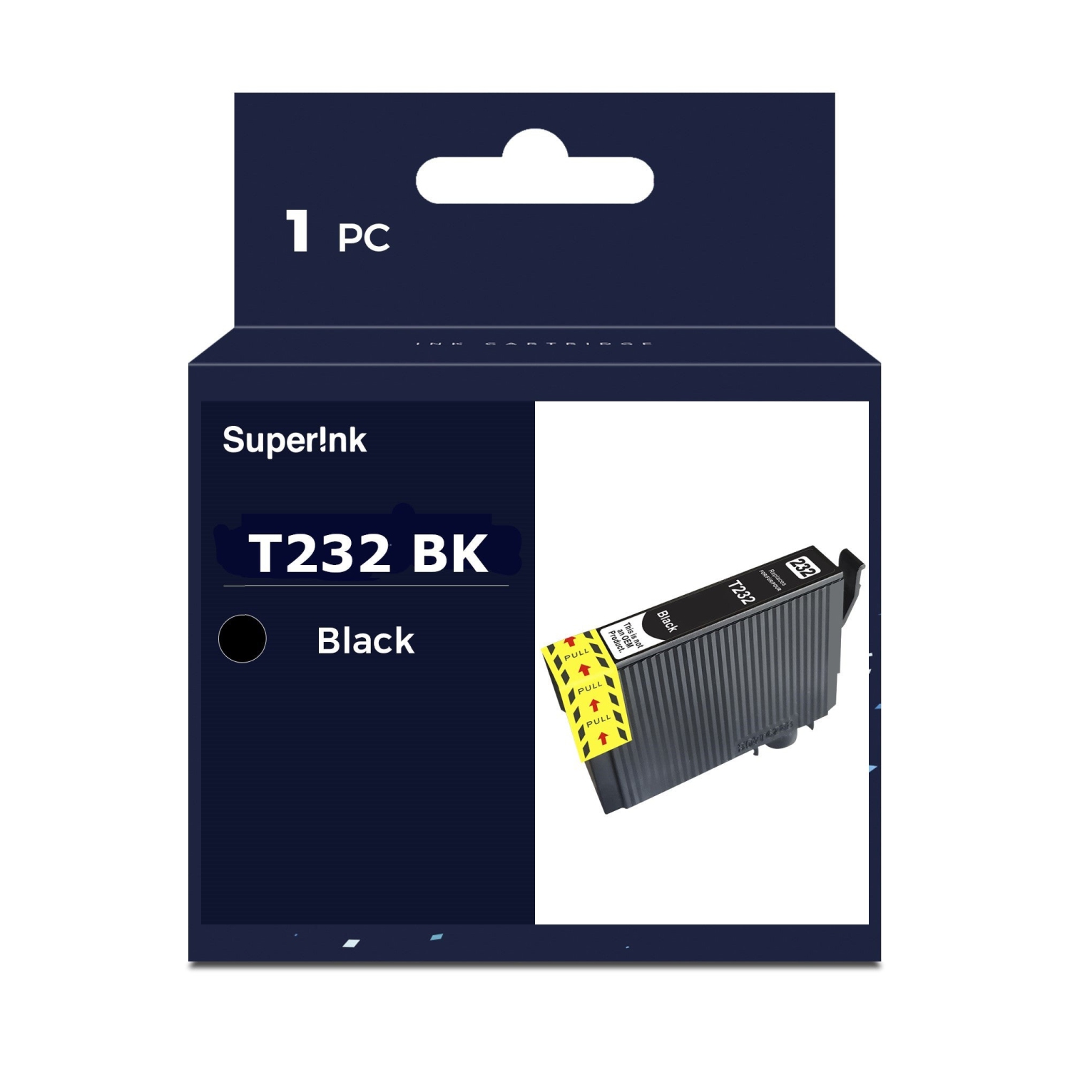 Compatible Epson T232 T232120-S Black High Yield Ink Cartridge by Superink