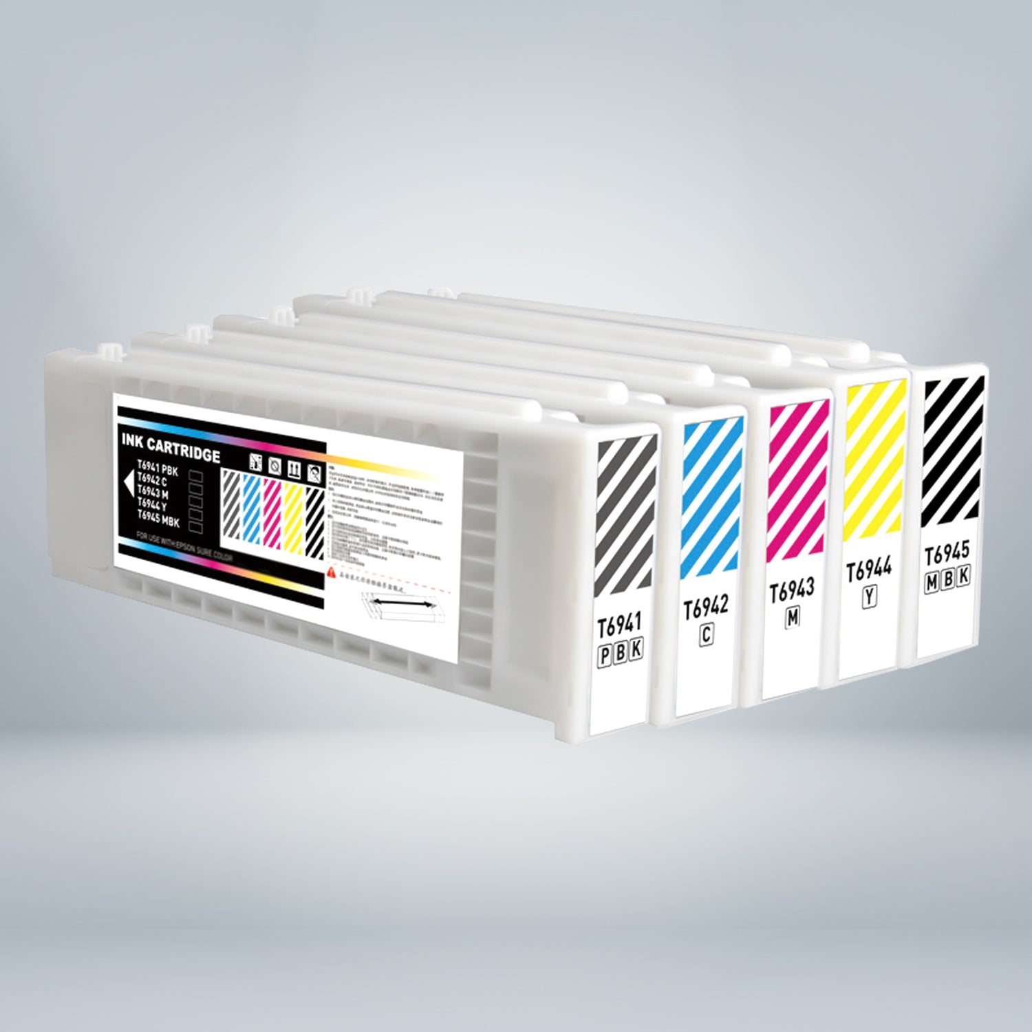 Compatible Epson T694 Ink Cartridge Combo PBK/C/M/Y/MBK By Superink