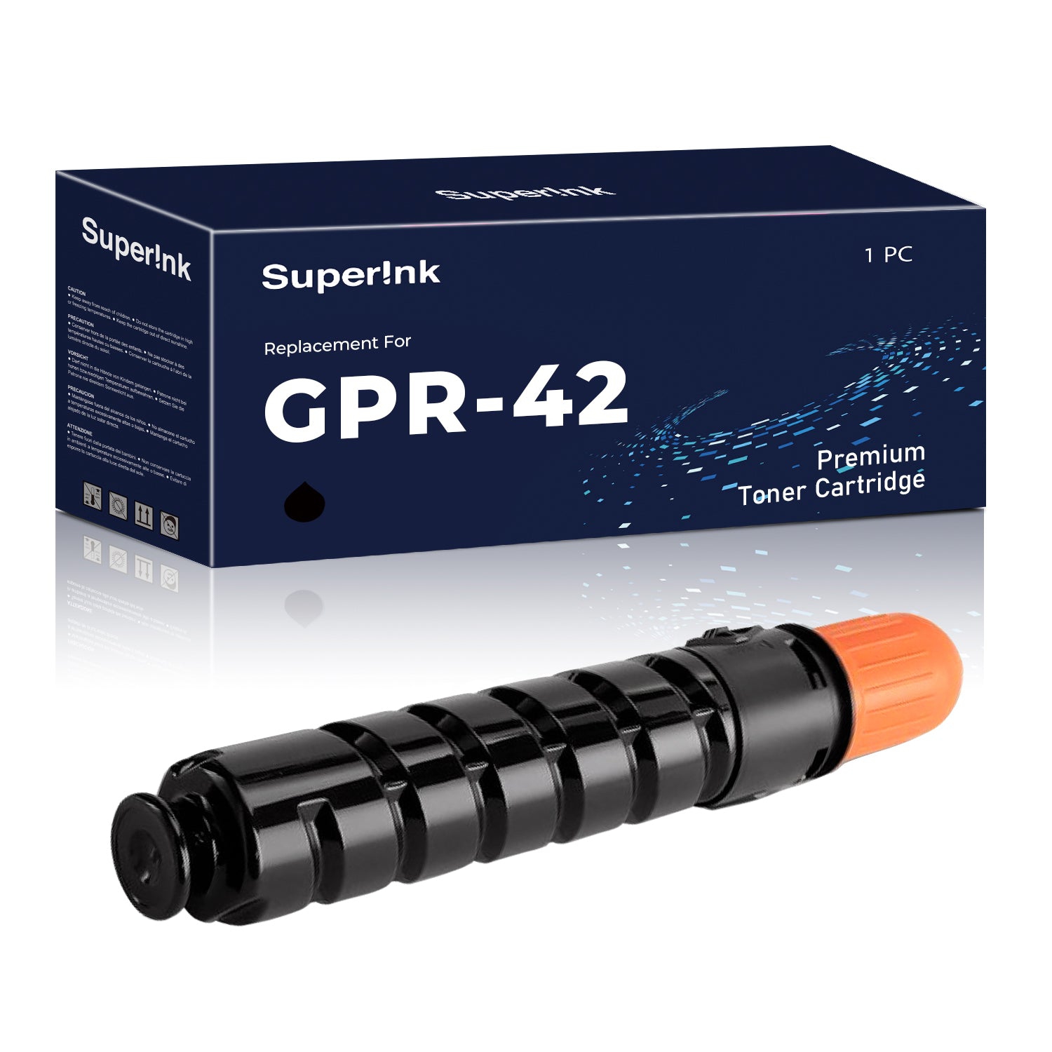 Compatible Canon GPR-42 4791B003AA Black Toner Cartridge by Superink