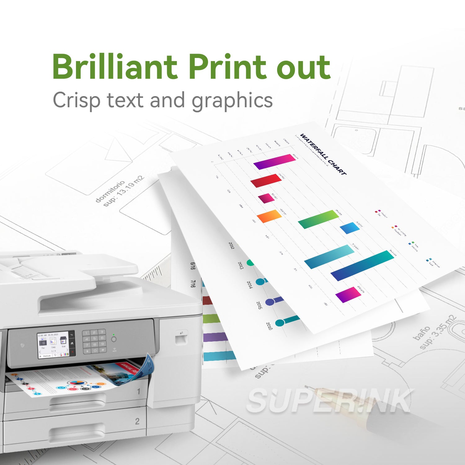 Compatible Brother LC406XL Ink Cartridge Combo by Superink