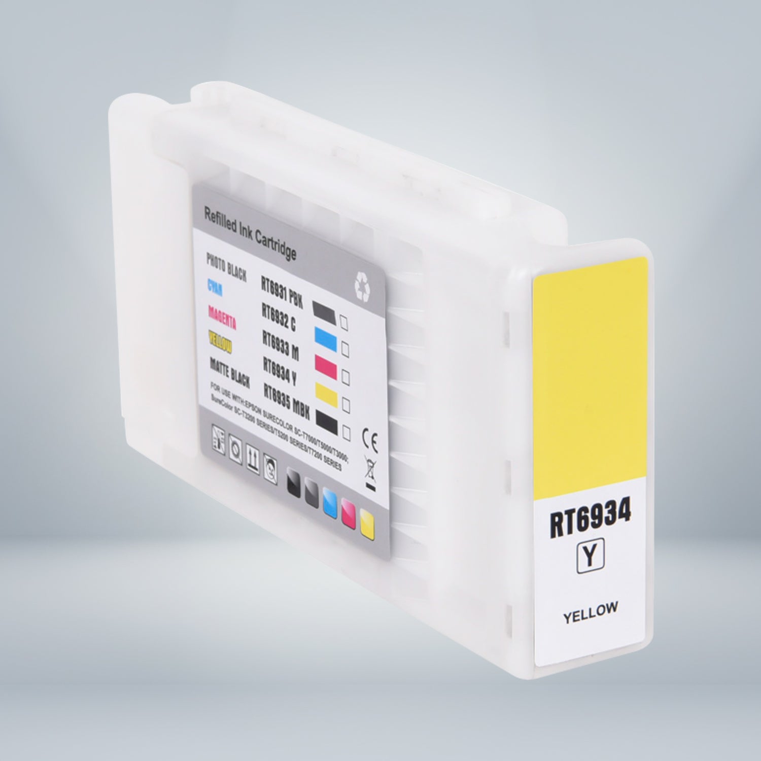 Compatible Epson T693400 700 ml Yellow Ink Cartridge By Superink