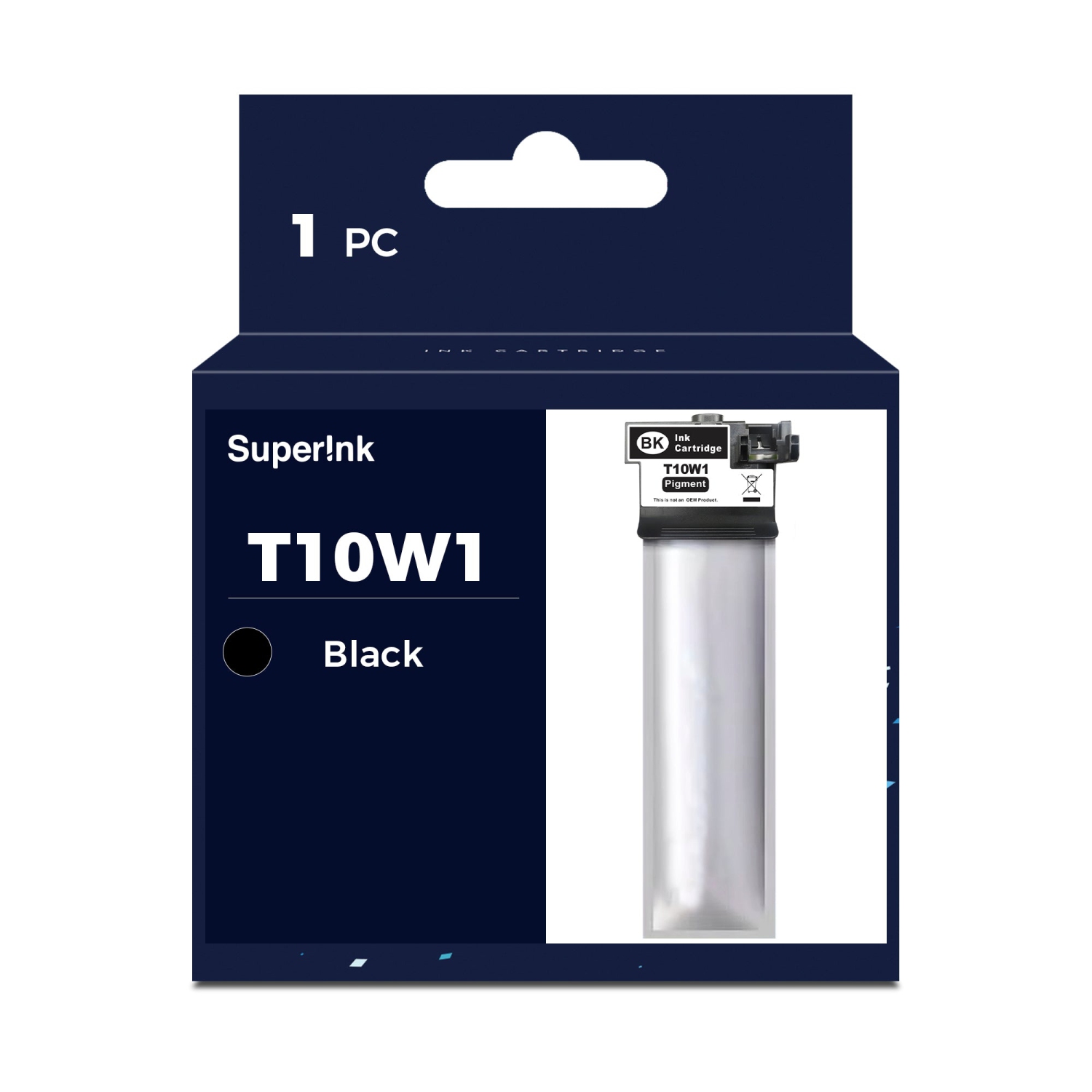 Compatible Epson T10W100 Black Ink Cartridge High Yield By Superink