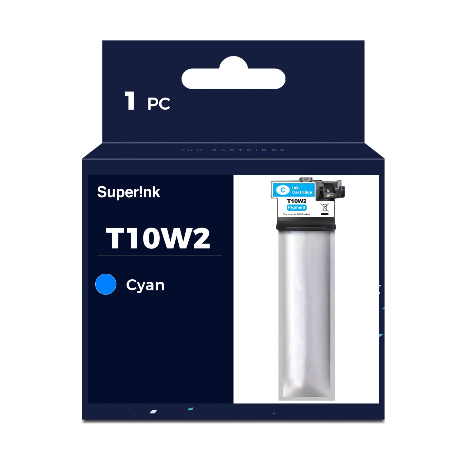 Compatible Epson T10W200 Cyan Ink Cartridge High Yield By Superink