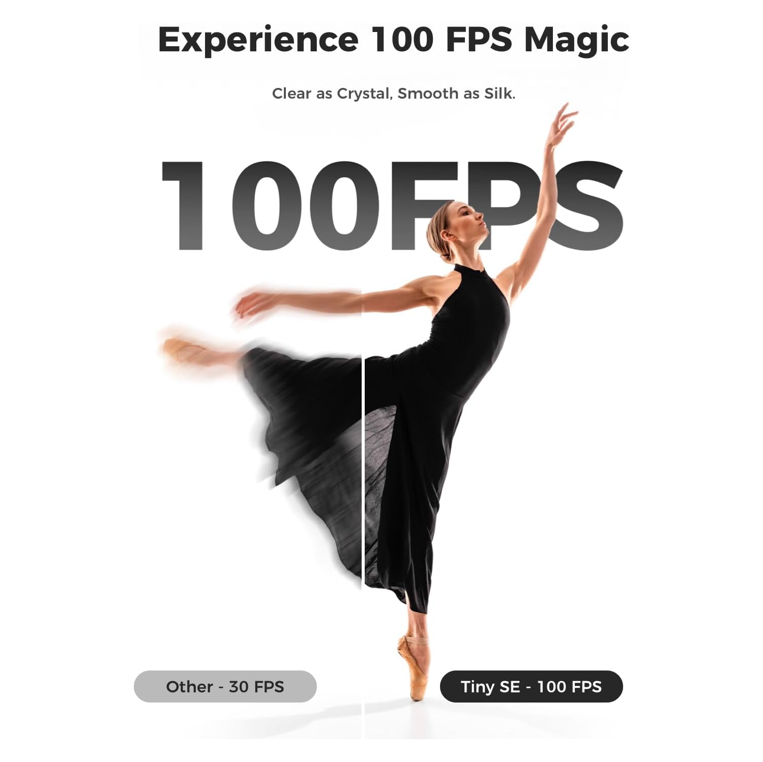 Caméra Web Tiny SE 1080p 100 ips d'OBSBOT pour PC, caméra de diffusion en continu PTZ avec suivi IA avec capteur 1/2 de 8 po, commande