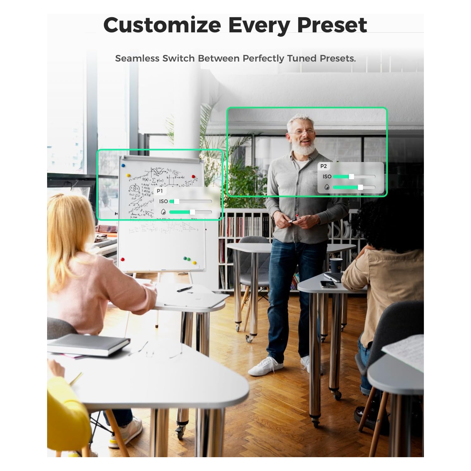 Caméra Web Tiny SE 1080p 100 ips d'OBSBOT pour PC, caméra de diffusion en continu PTZ avec suivi IA avec capteur 1/2 de 8 po, commande