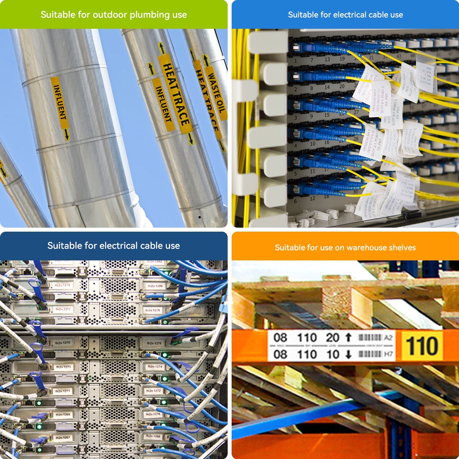 Compatible Brady M21-750-595 AVEC CHIP de Superink