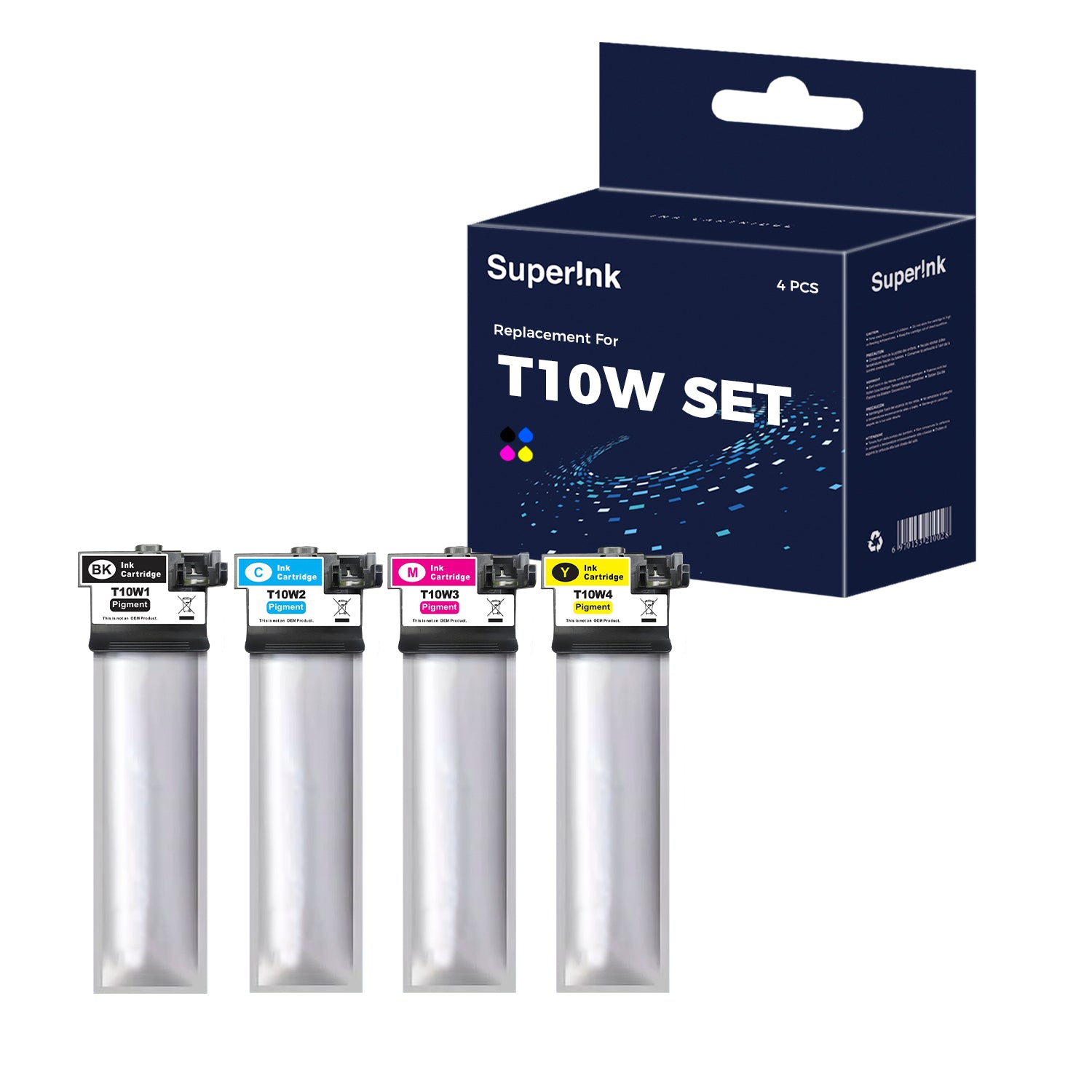 Compatible Epson T10W Combo Ink Cartridge High Yield By Superink