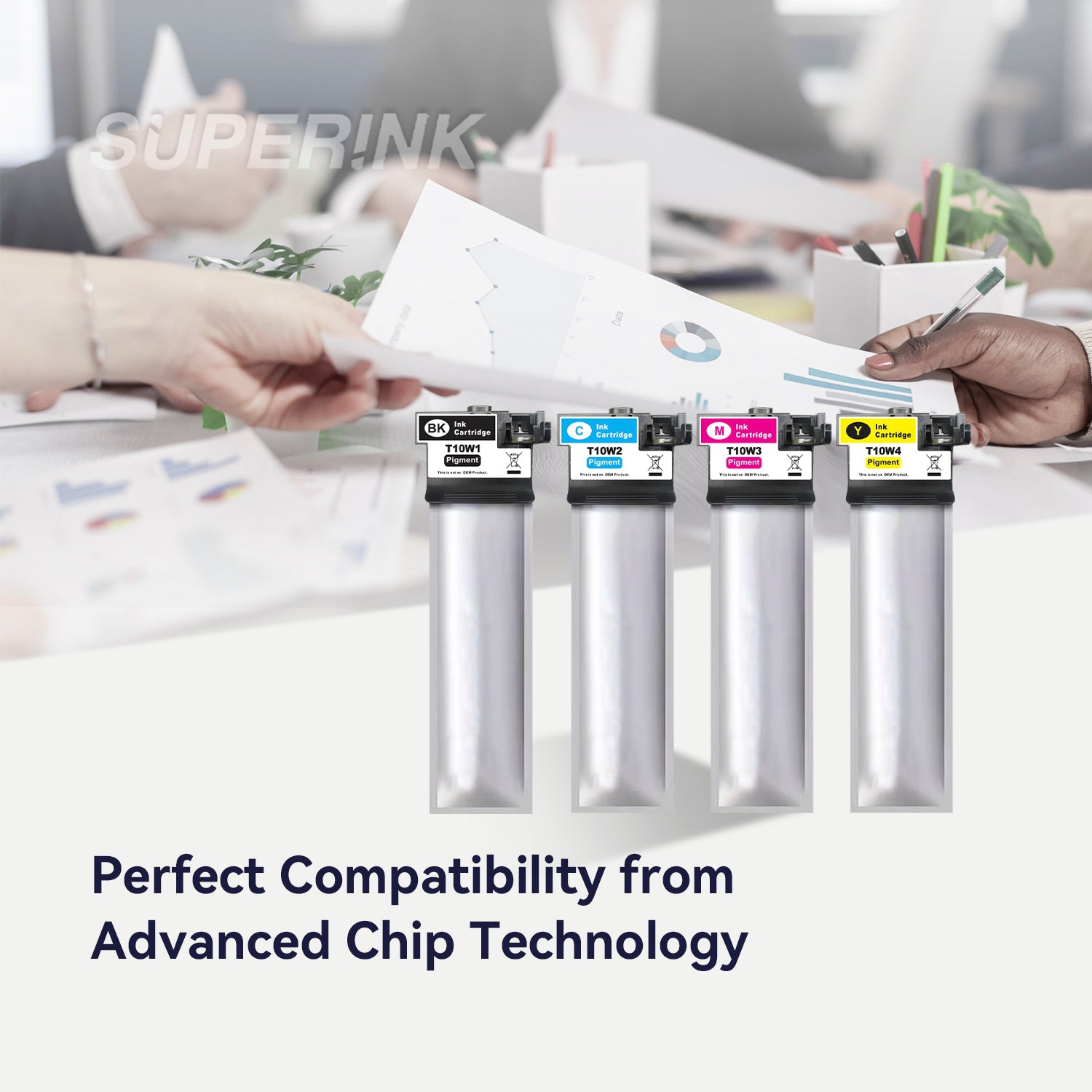 Compatible Epson T10W Combo Ink Cartridge High Yield By Superink