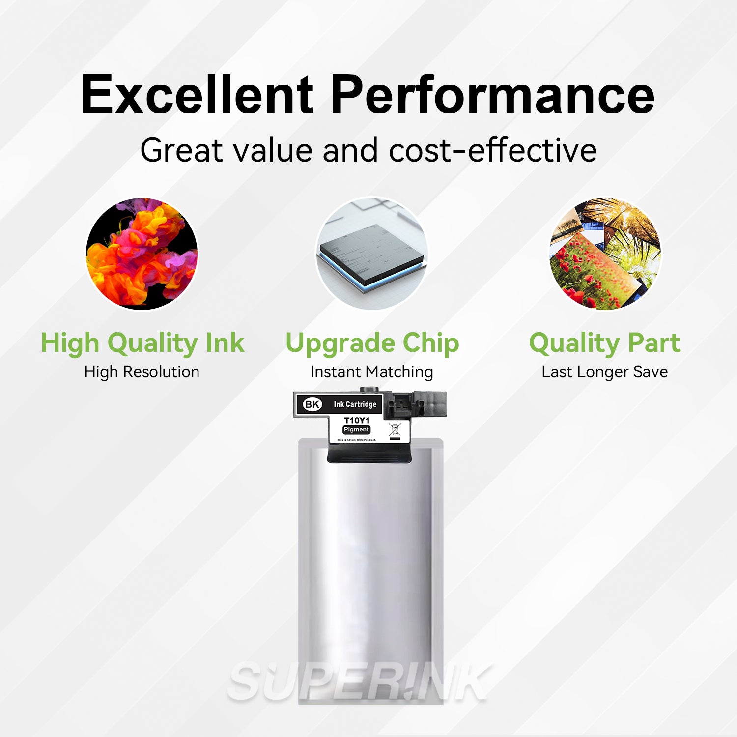 Compatible Epson T10Y100 Black Cartridge Extra High Yield By Superink